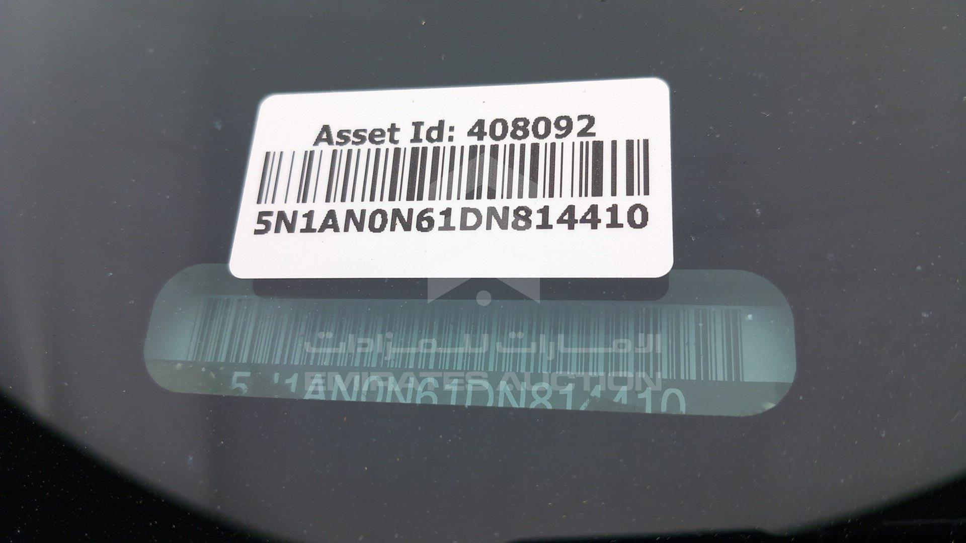 2013 NISSAN XTERRA VIN: 5N1AN0N61DN814410