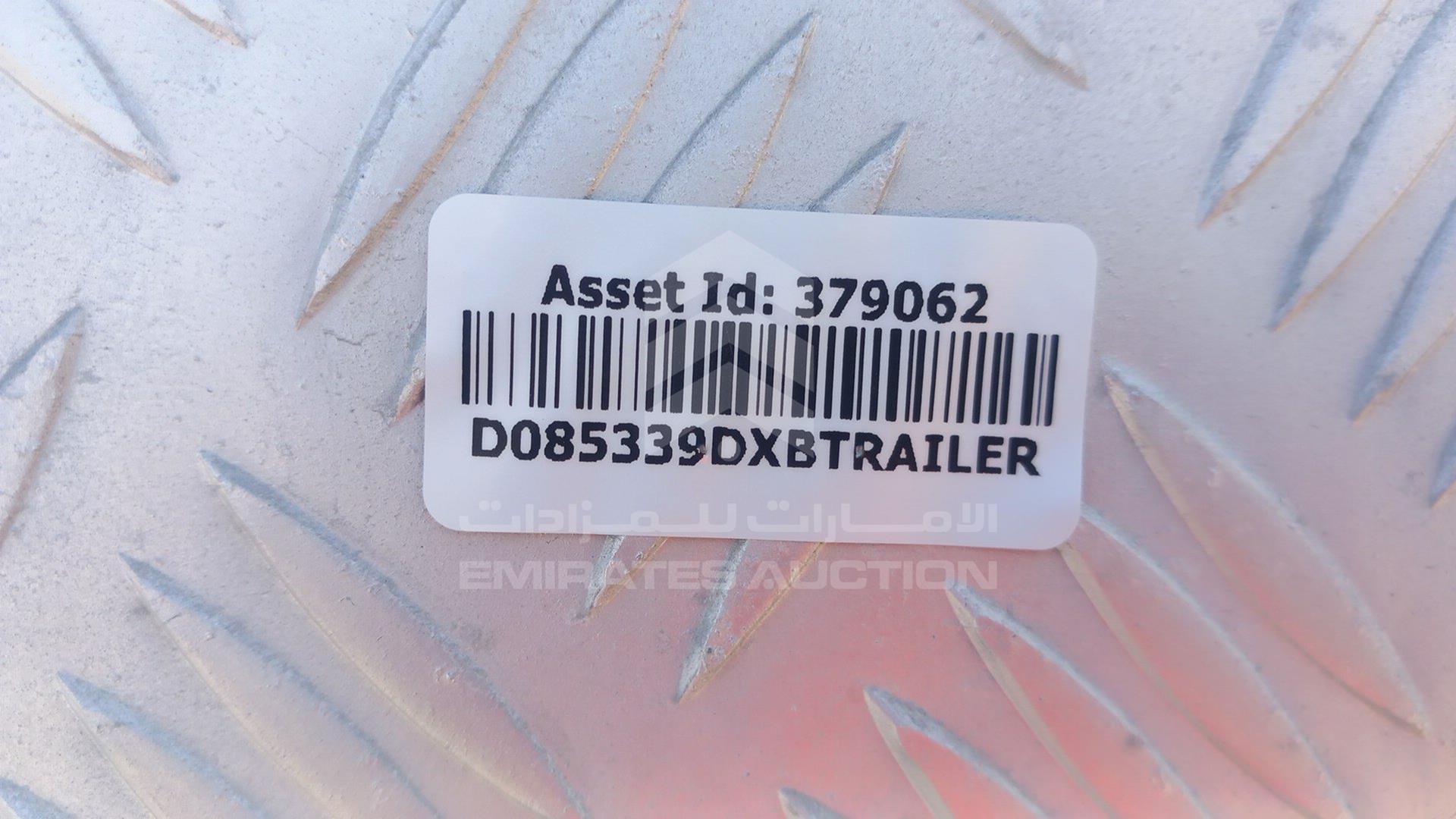 2015 TRAILER LOCAL VIN: D085339DXBTRAILER