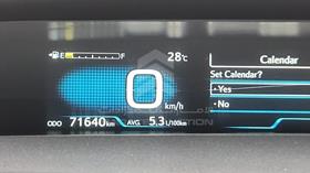 2020 Toyota Prius — Odometer Reading — Photo 2 — Thumbnail