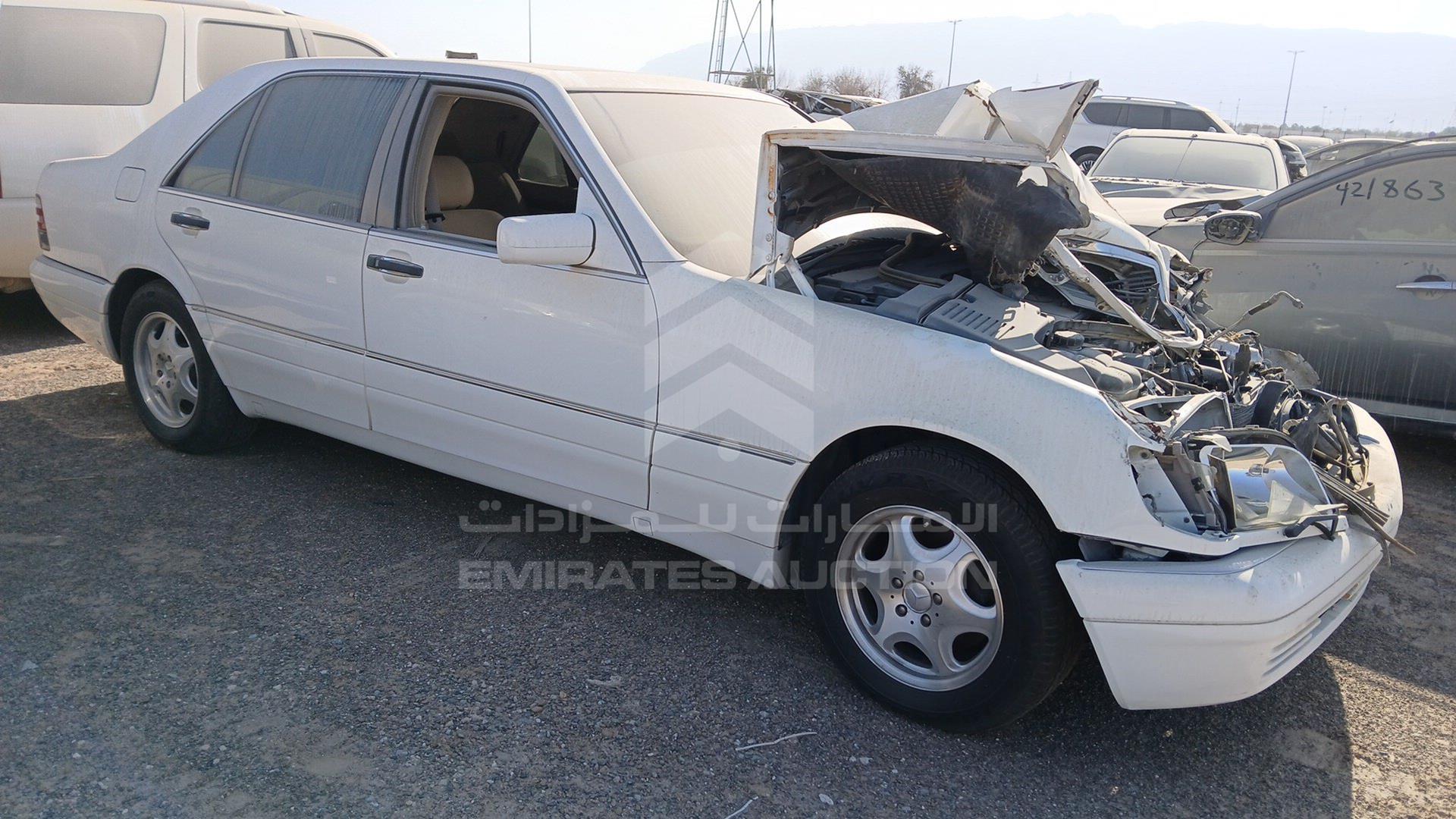 1997 MERCEDES S420 VIN: WDBGA43G9VA369337