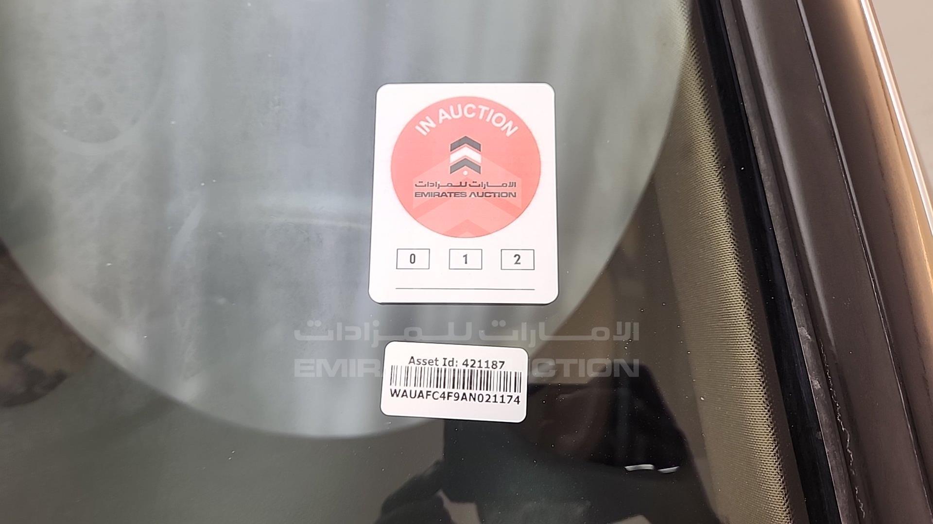 2010 AUDI A6 VIN: WAUAFC4F9AN021174