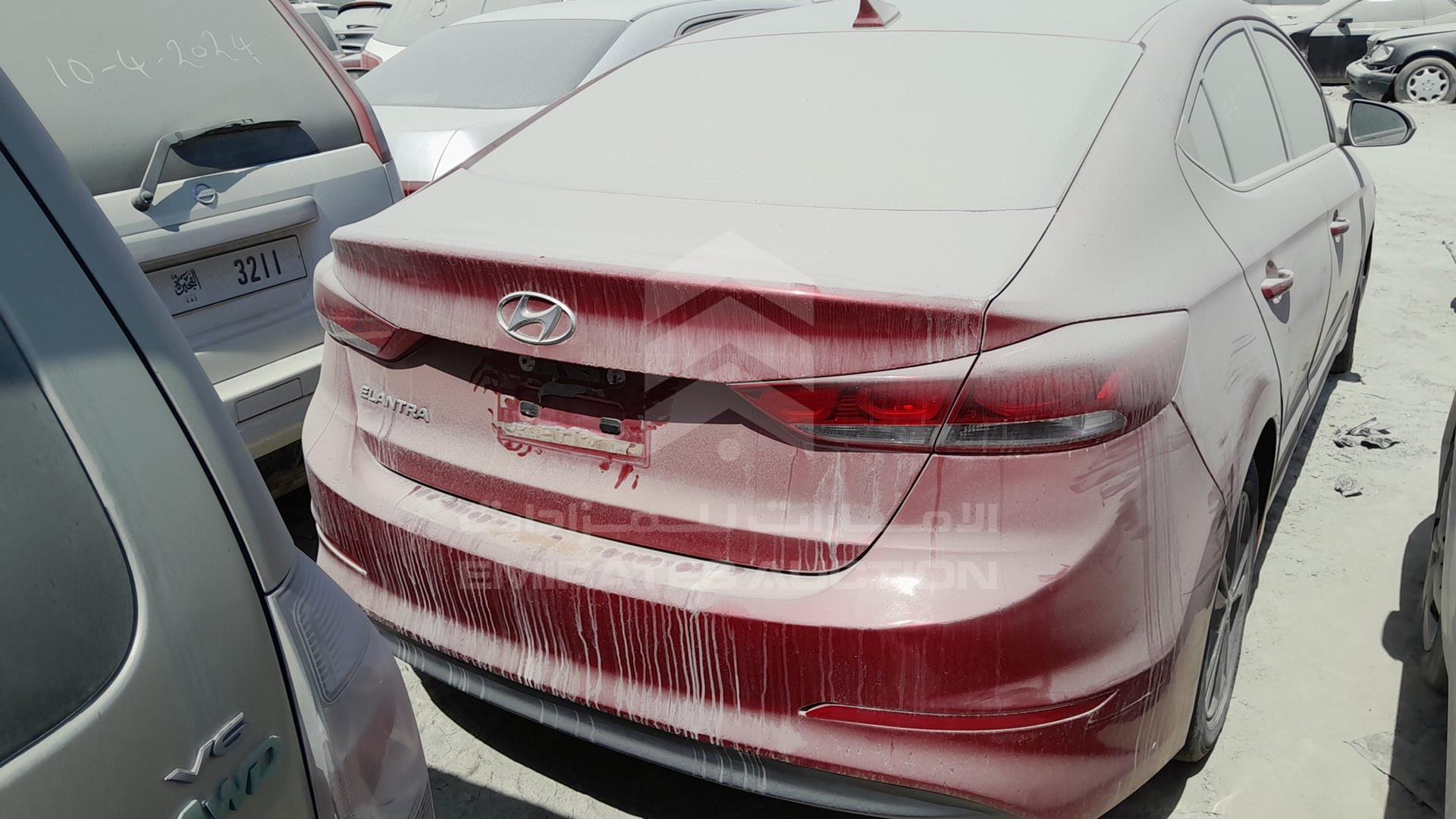 2017 HYUNDAI ELANTRA VIN: 5NPD84LF6HH196963