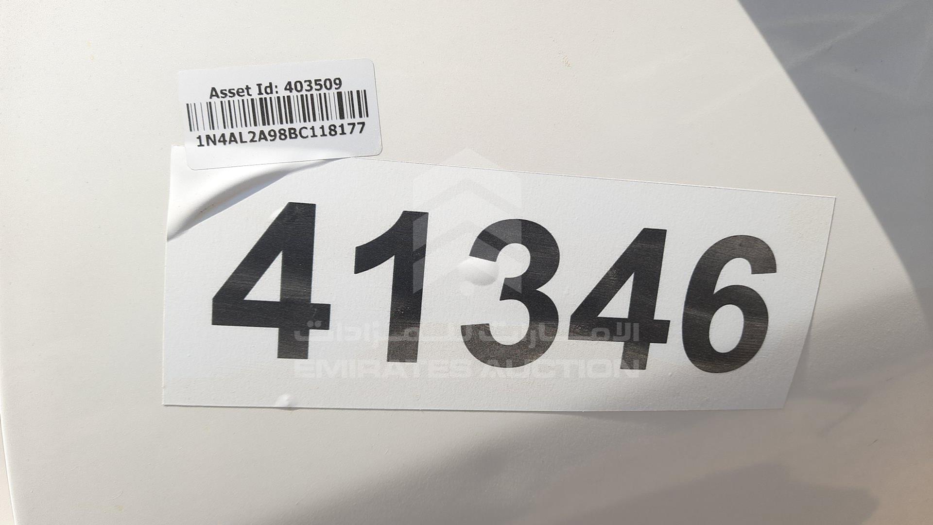 2011 NISSAN ALTIMA VIN: 1N4AL2A98BC118177