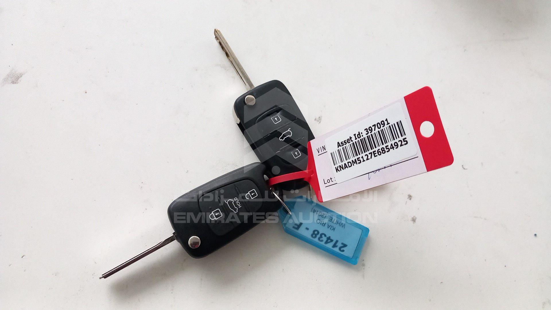 2014 KIA RIO VIN: KNADM5127E6854925