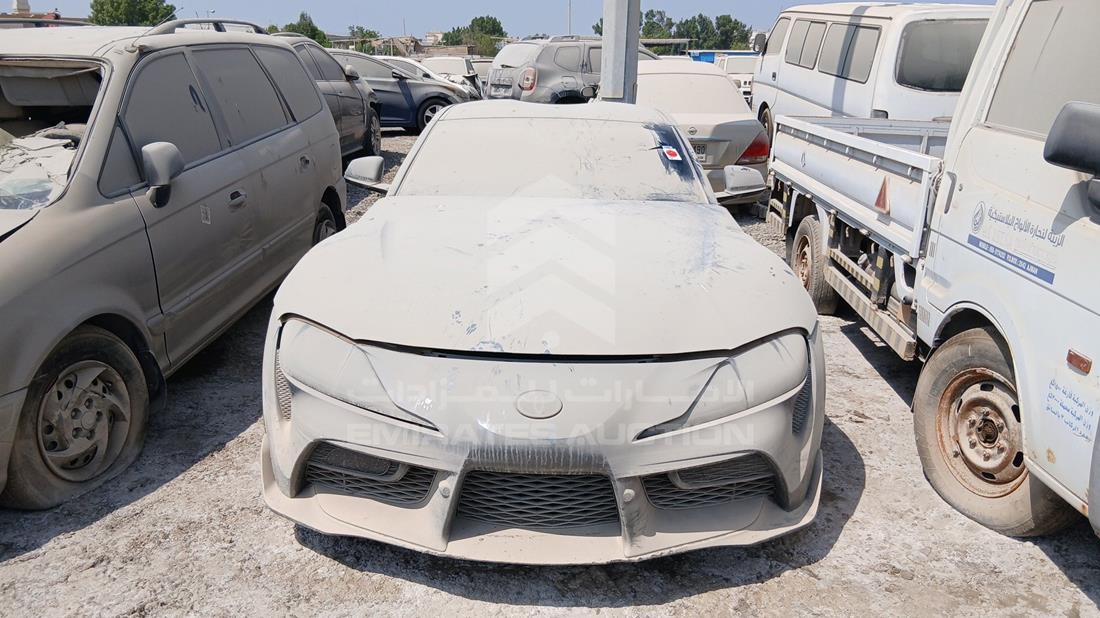 2021 Toyota Supra - Scrap without document — Full Front View — Photo 1