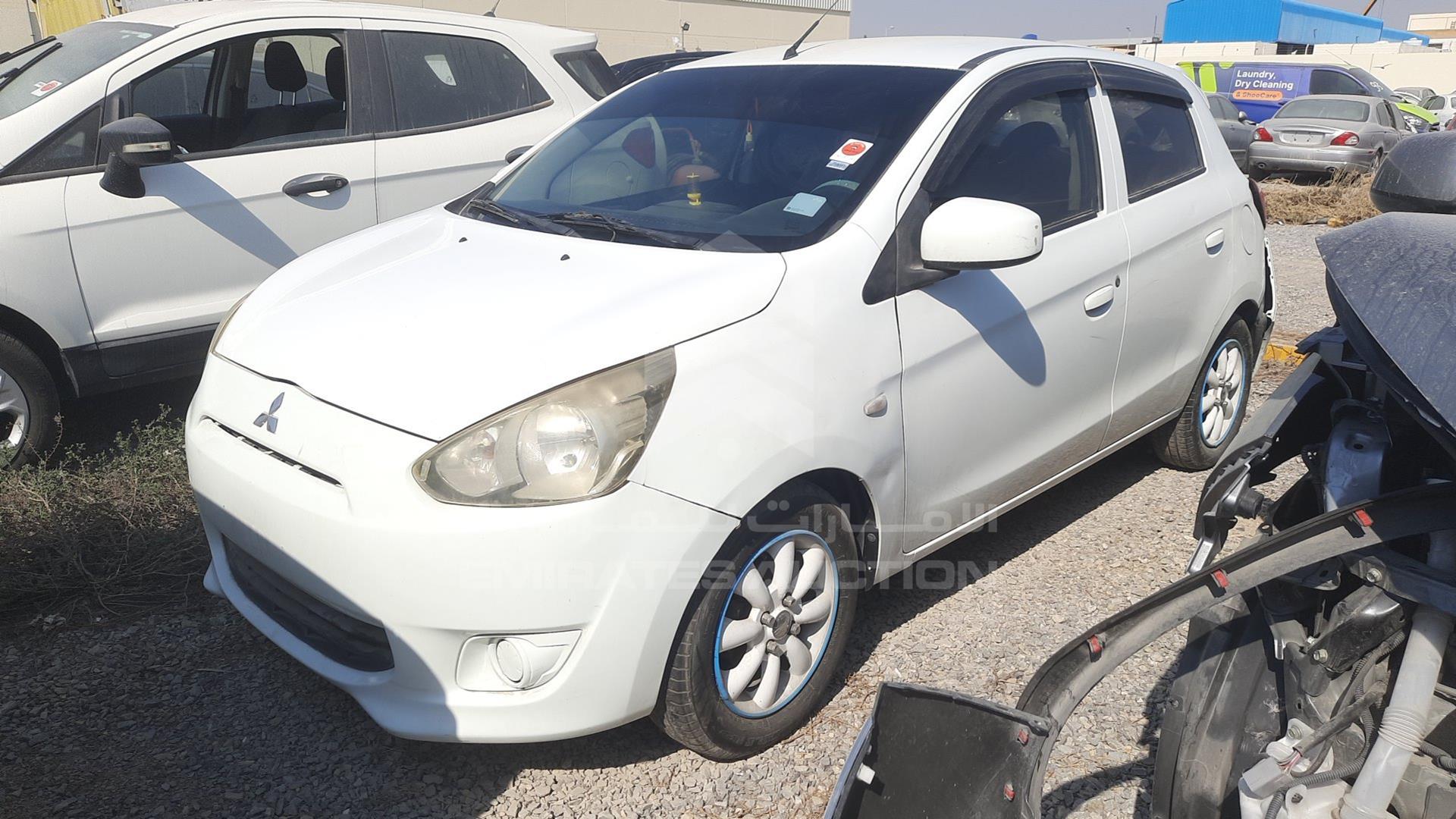 2014 MITSUBISHI MIRAGE VIN: MMBXTA03AEH011659
