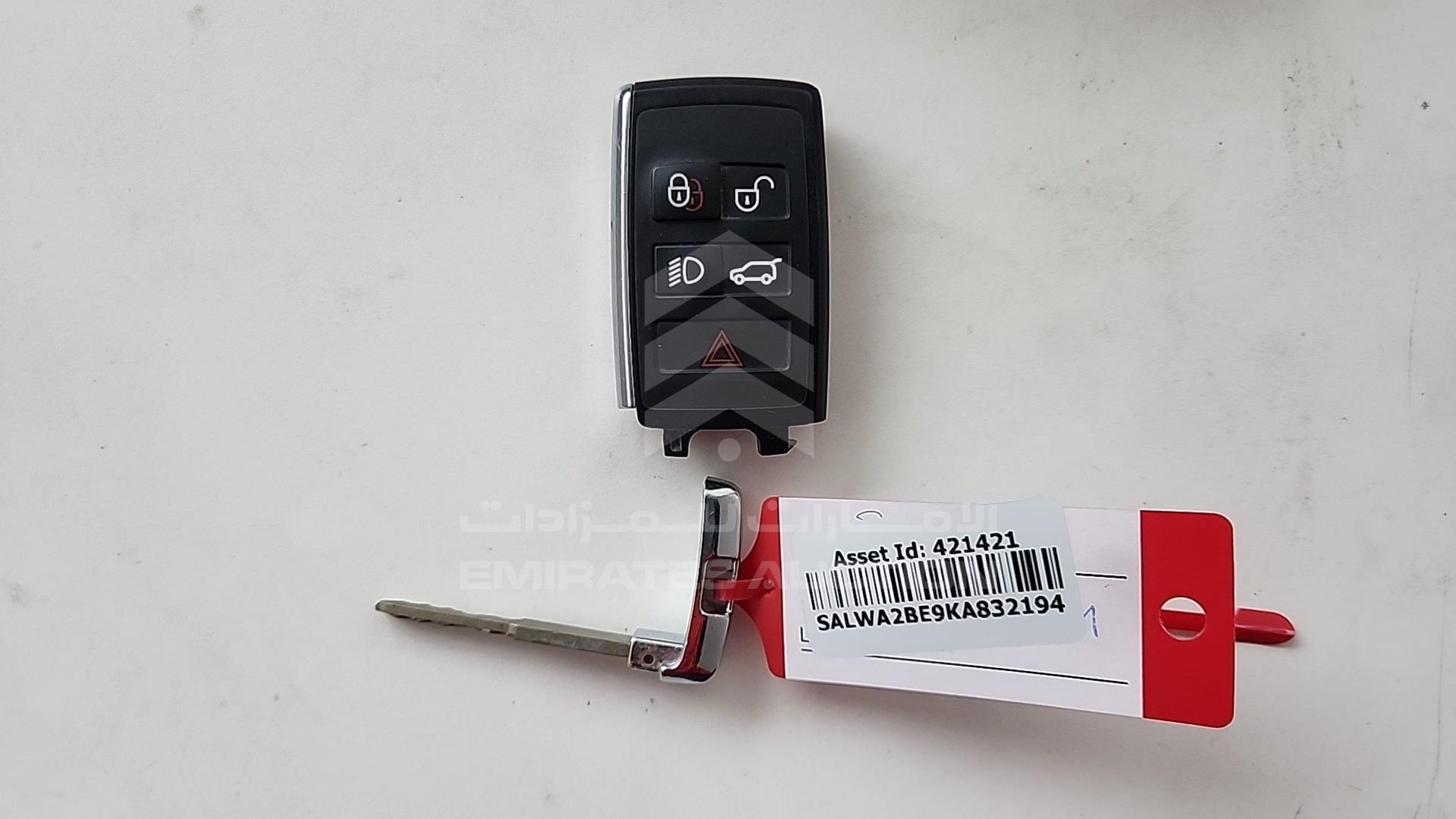 2019 RANGE ROVER SPORT VIN: SALWA2BE9KA832194