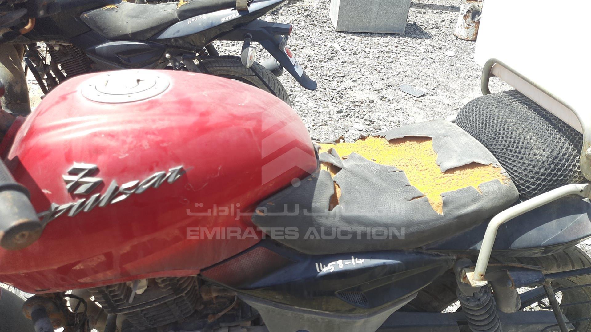 2014 BAJAJ 180 CC VIN: MD2A12DZ7ECA87338