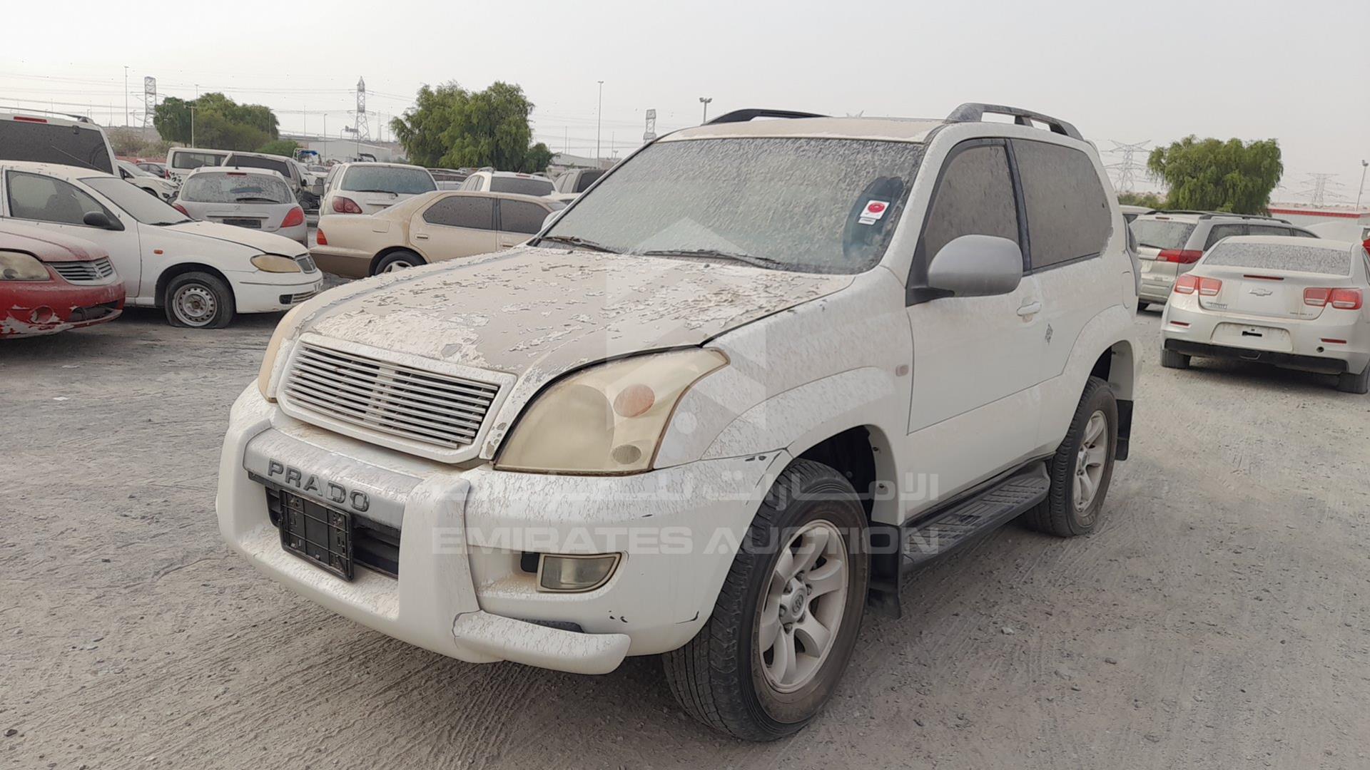 2008 TOYOTA LAND CRUISER PRADO VIN: JTEAU25J280004256
