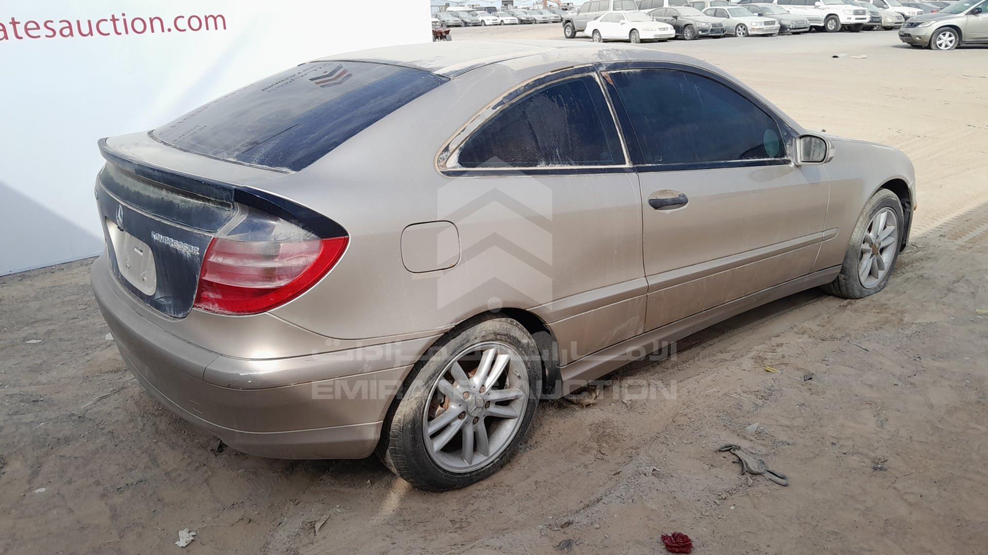 2003 MERCEDES C 230 VIN: WDBRN40J63A388275