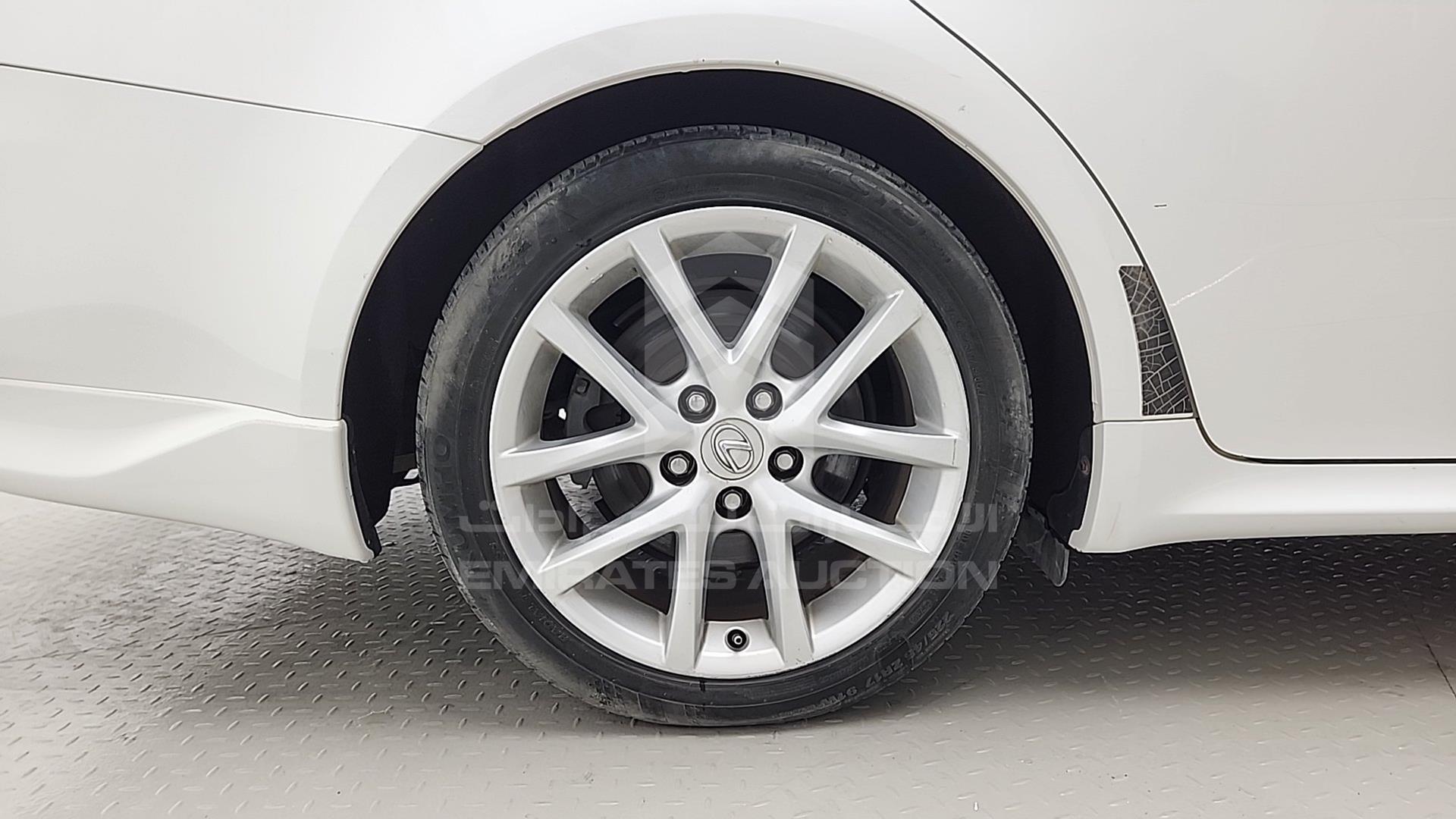 2012 LEXUS IS300 VIN: JTHBG2628C5002691
