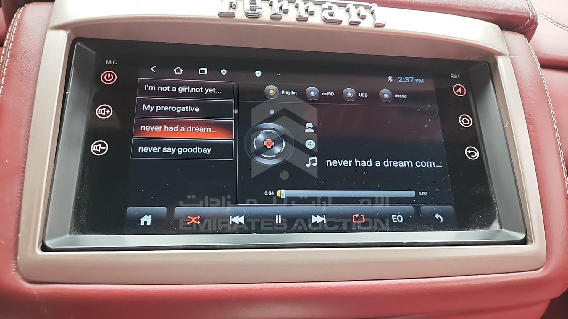 2014 FERRARI CALIFORNIA VIN: ZFFTJ65T1E0198371
