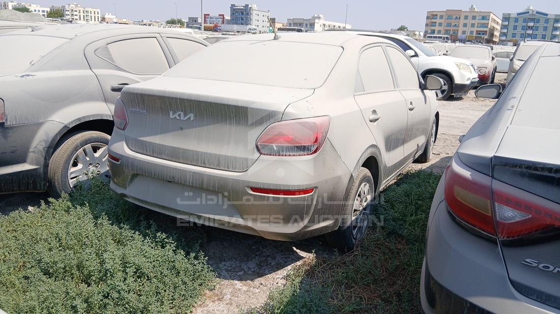 2023 Kia Pegas - Scrap without document — Rear Right Angle — Photo 8