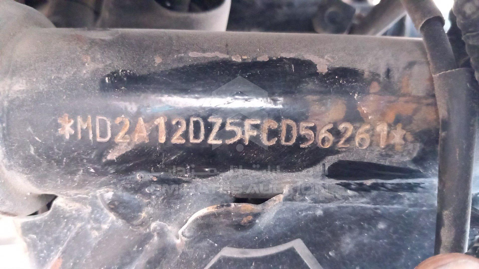 2015 BAJAJ PULSAR 180CC VIN: MD2A12DZ5FCD56261
