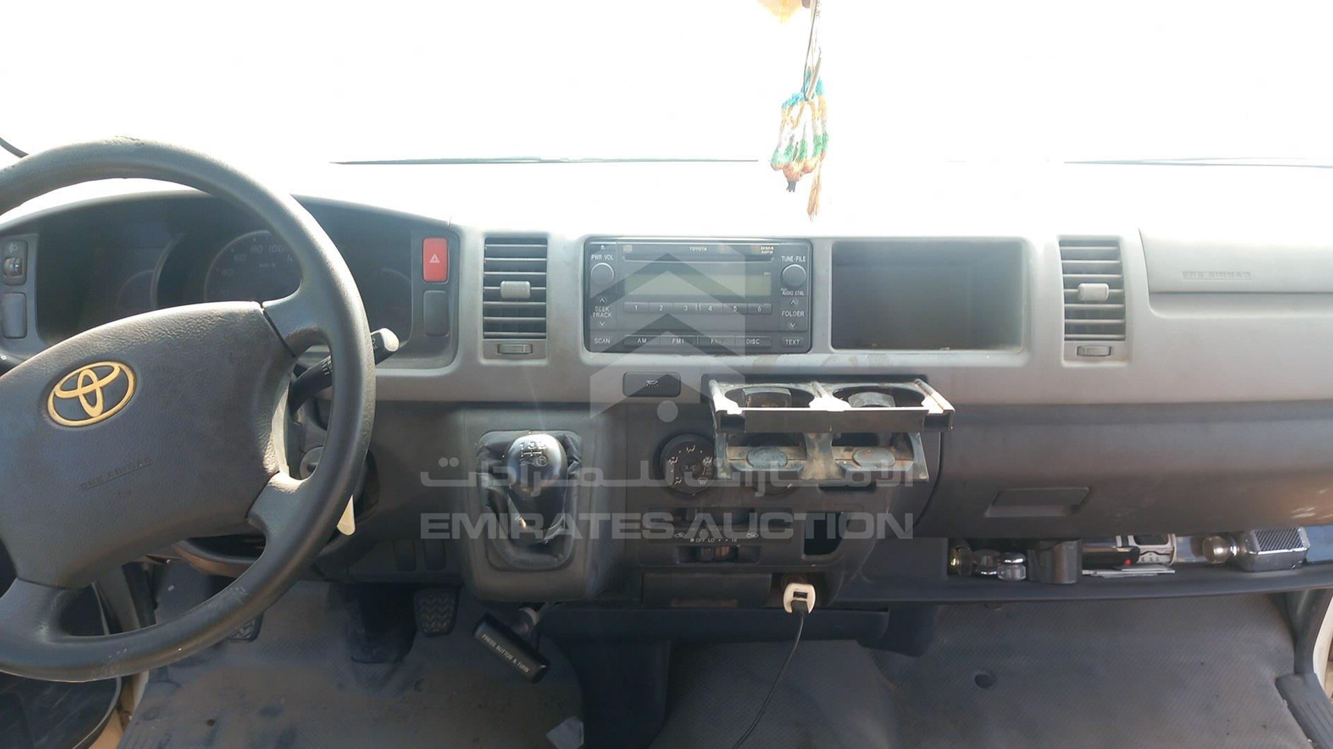2013 TOYOTA HIACE VIN: JTGSX22P8D6132861