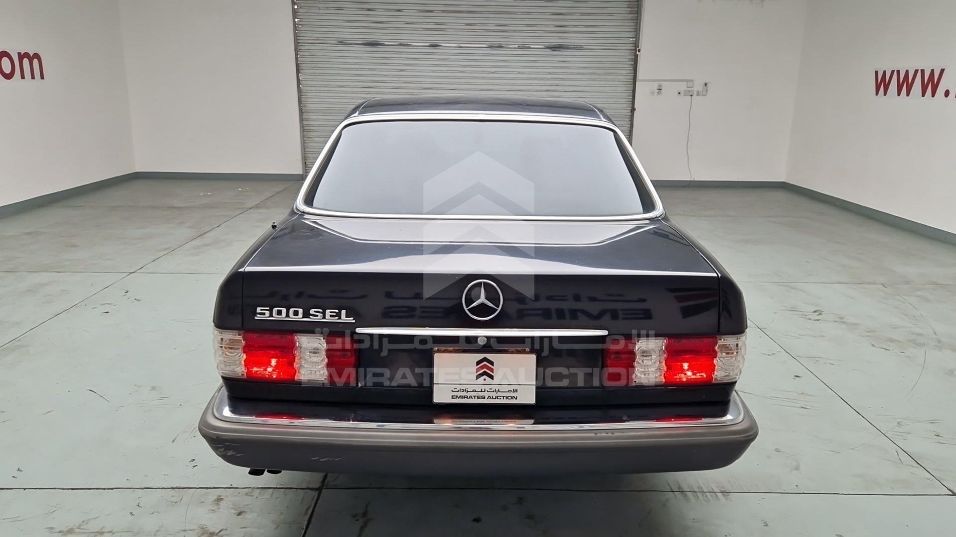 1985 MERCEDES SEL 500 VIN: WDBCA37D9FA128078