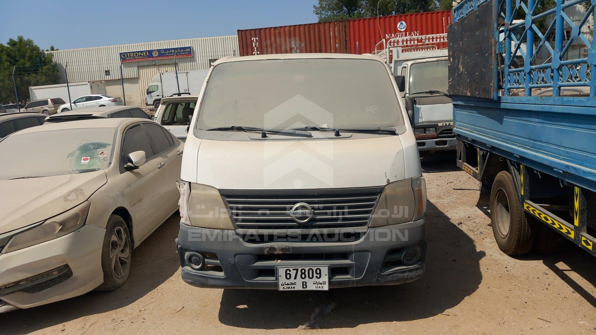 2007 NISSAN URVAN VIN: JN6FE52S17X421389