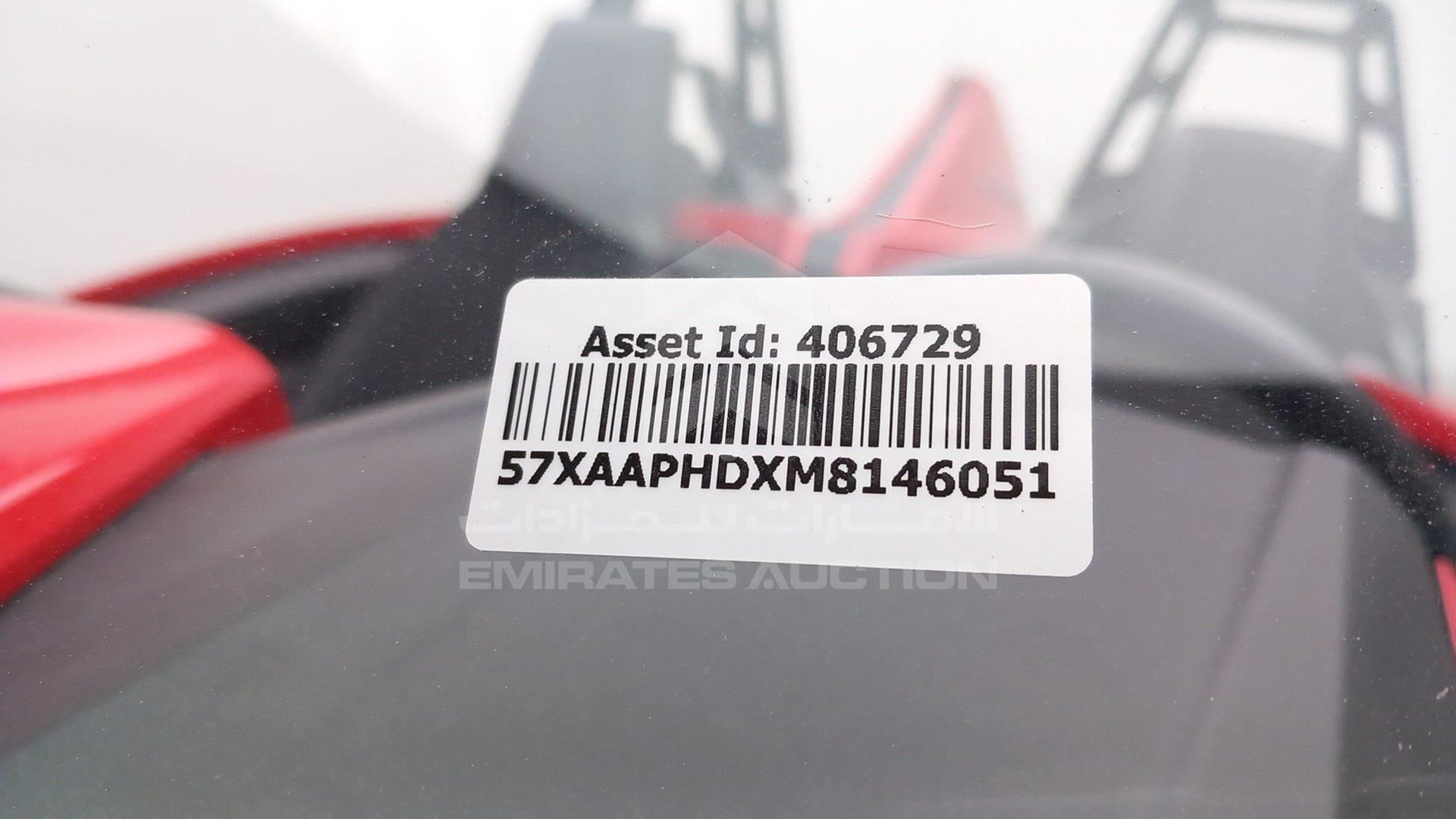 2021 POLARIS SLINGSHOT VIN: 57XAAPHDXM8146051