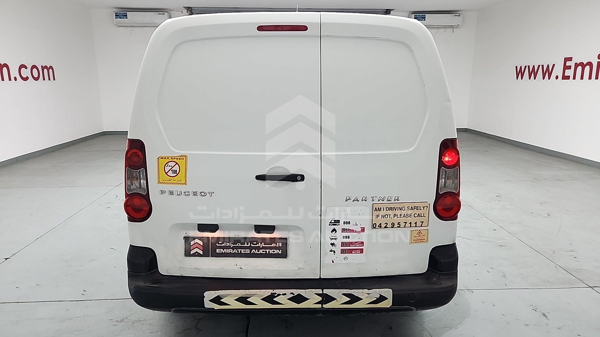 2015 PEUGEOT PARTNER VIN: VF37ENFU0FJ542828