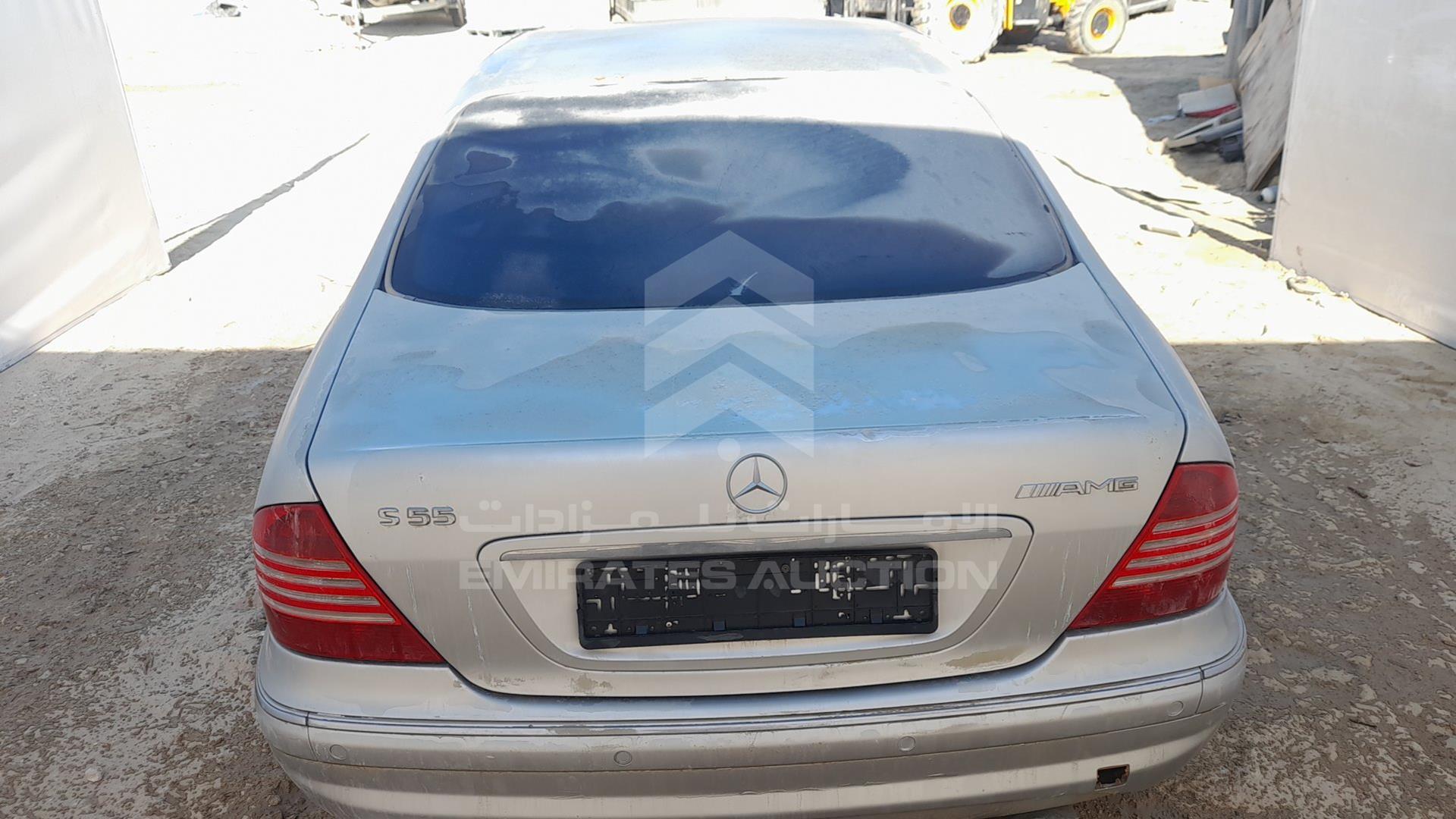 2002 MERCEDES S 55 AMG VIN: WDB2201731A267533