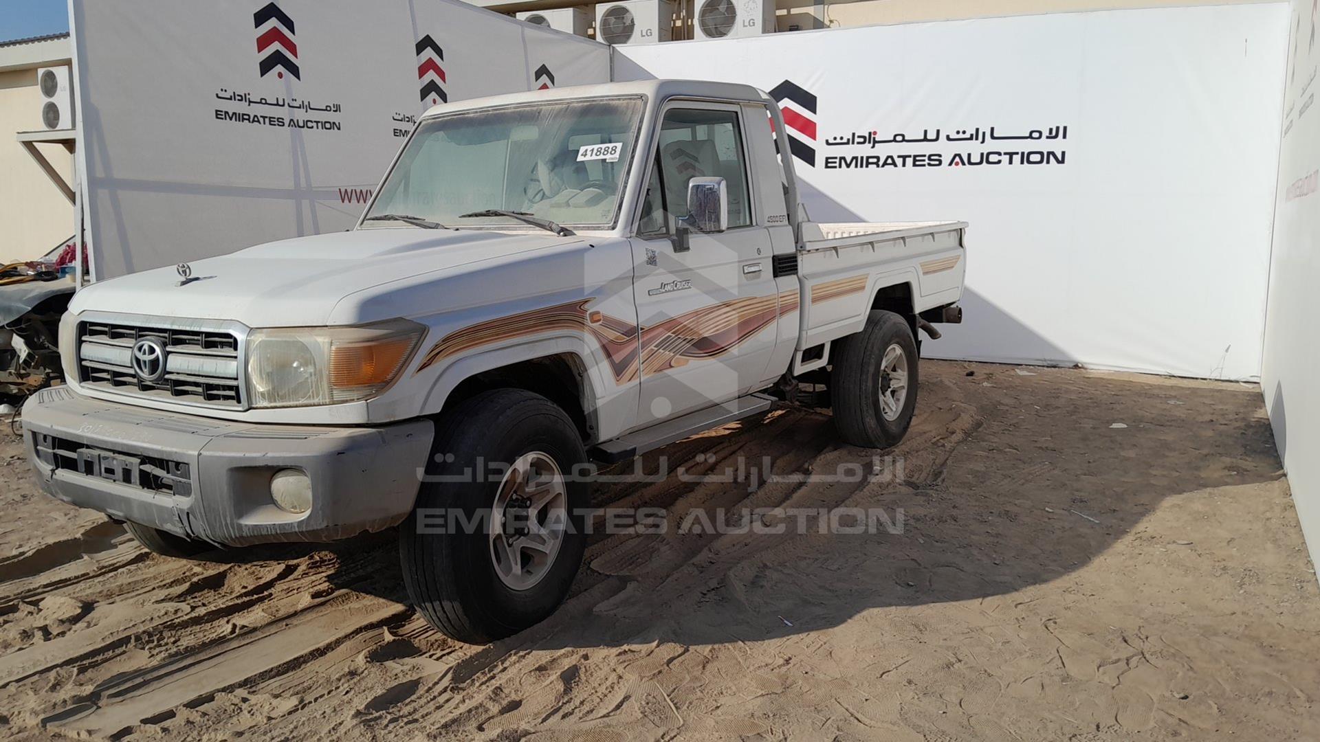 2007 TOYOTA LAND CRUISER PICKUP VIN: JTFLJ73J376037369