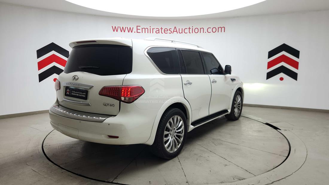 2015 Infiniti QX 80 — Rear Right Angle — Photo 11
