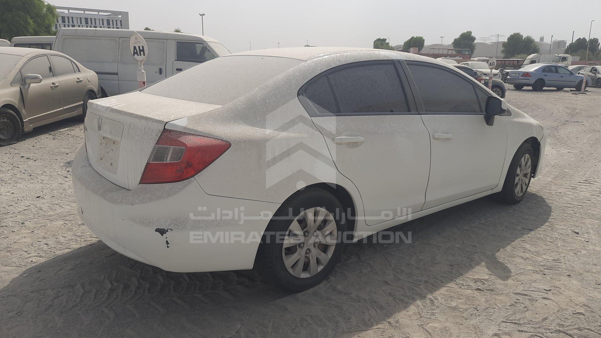 2012 HONDA CIVIC VIN: 19XFB2F52CE018126