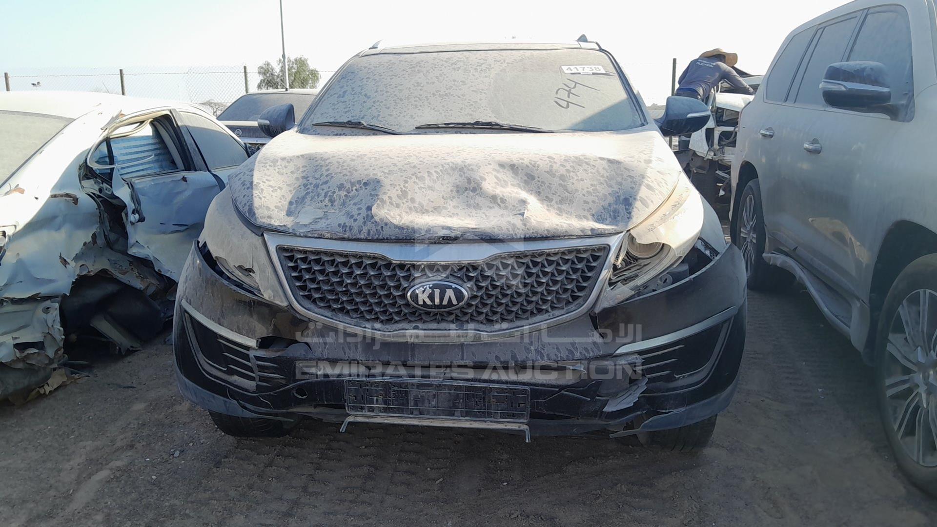 2015 KIA SPORTAGE VIN: KNAPC8129F7623800
