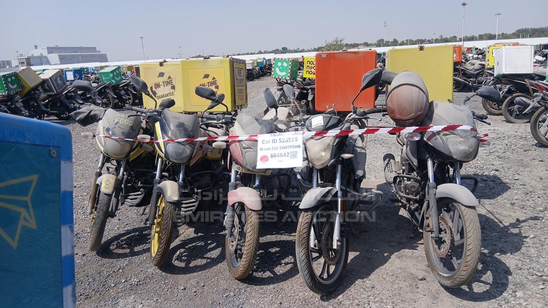 5 Motorbikes — Full Front View — Photo 1