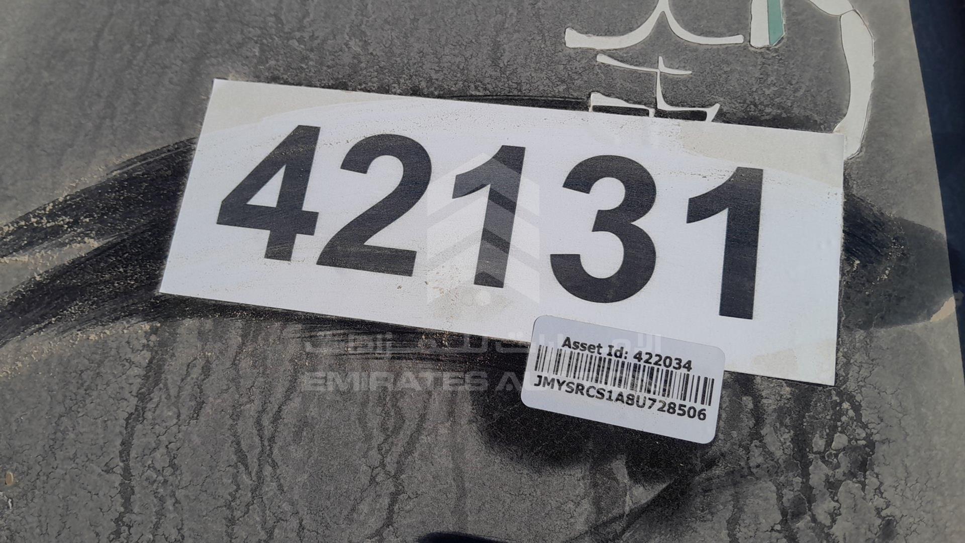 2008 MITSUBISHI LANCER VIN: JMYSRCS1A8U728506