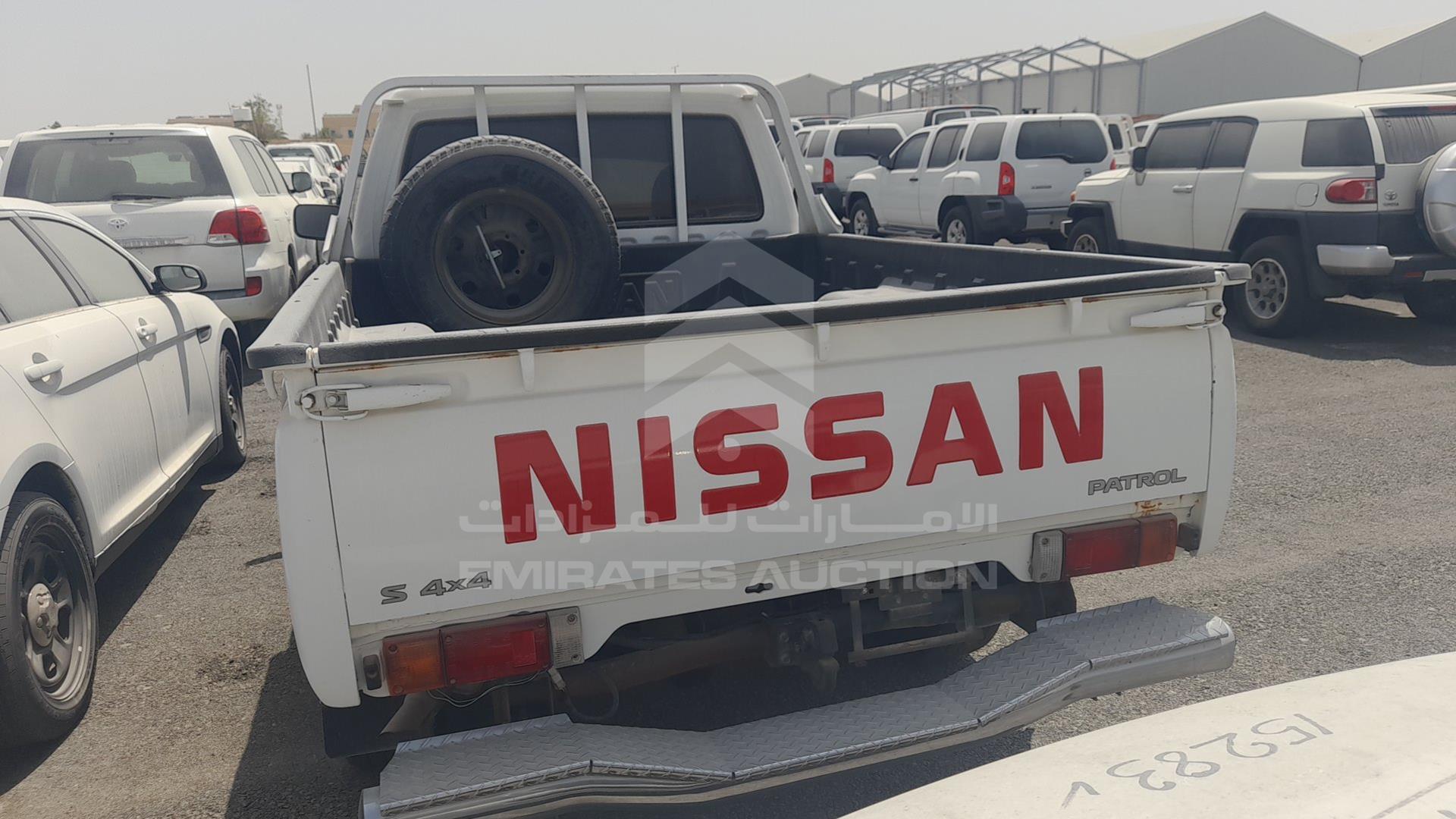 2014 NISSAN PATROL PICK UP VIN: JN6DY1AY4EX603663