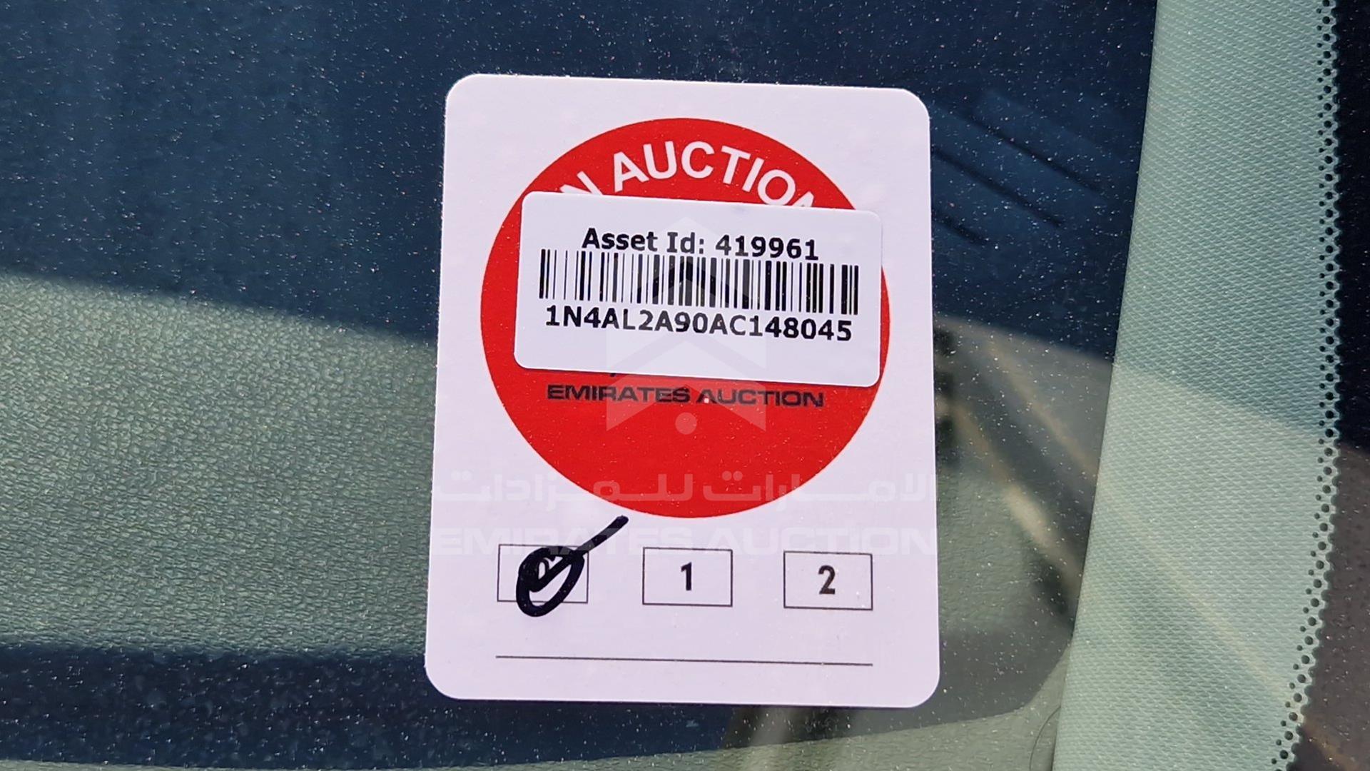 2010 NISSAN ALTIMA VIN: 1N4AL2A90AC148045