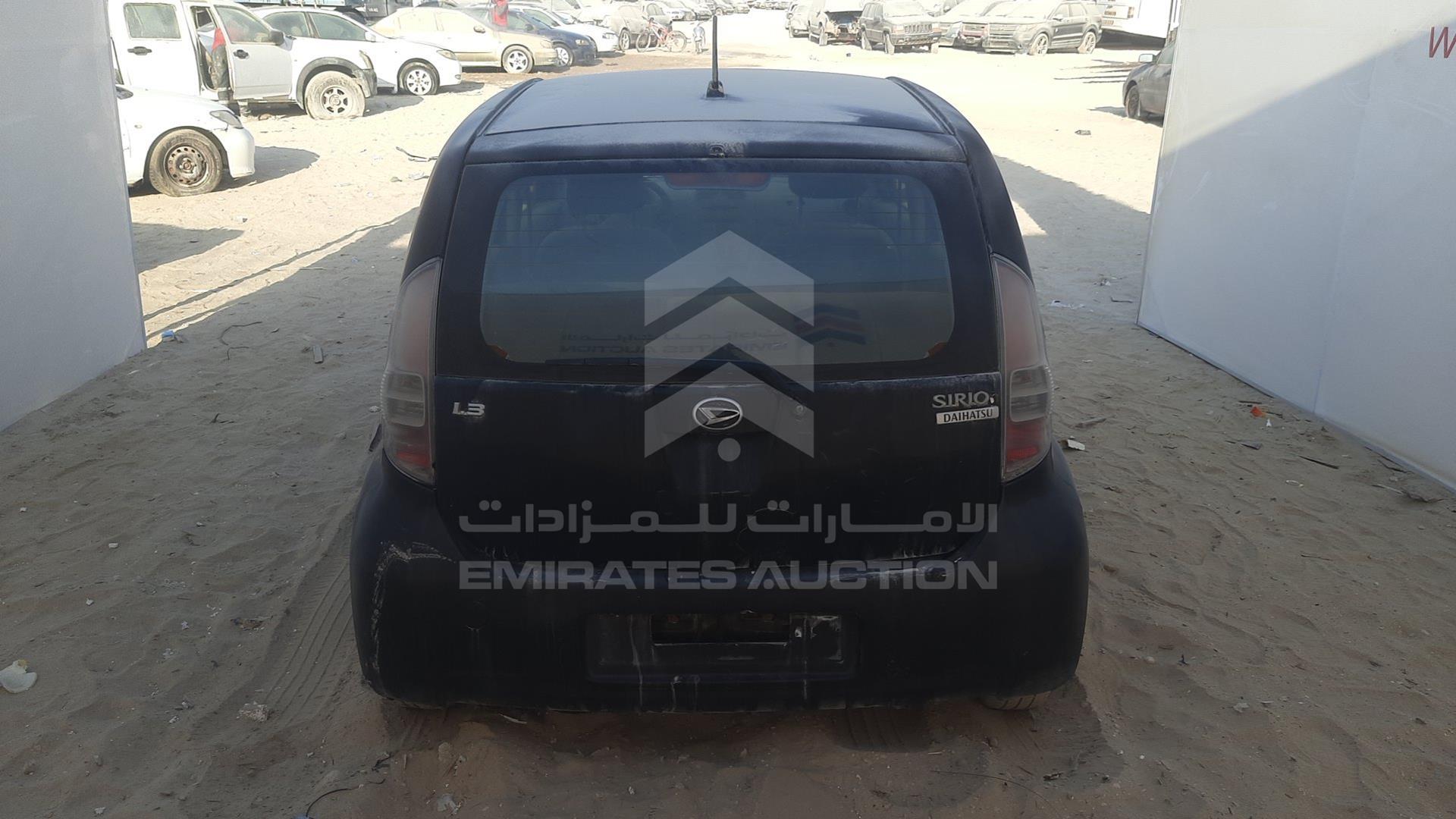 2007 DAIHATSU SIRION VIN: JD1GM301171044834