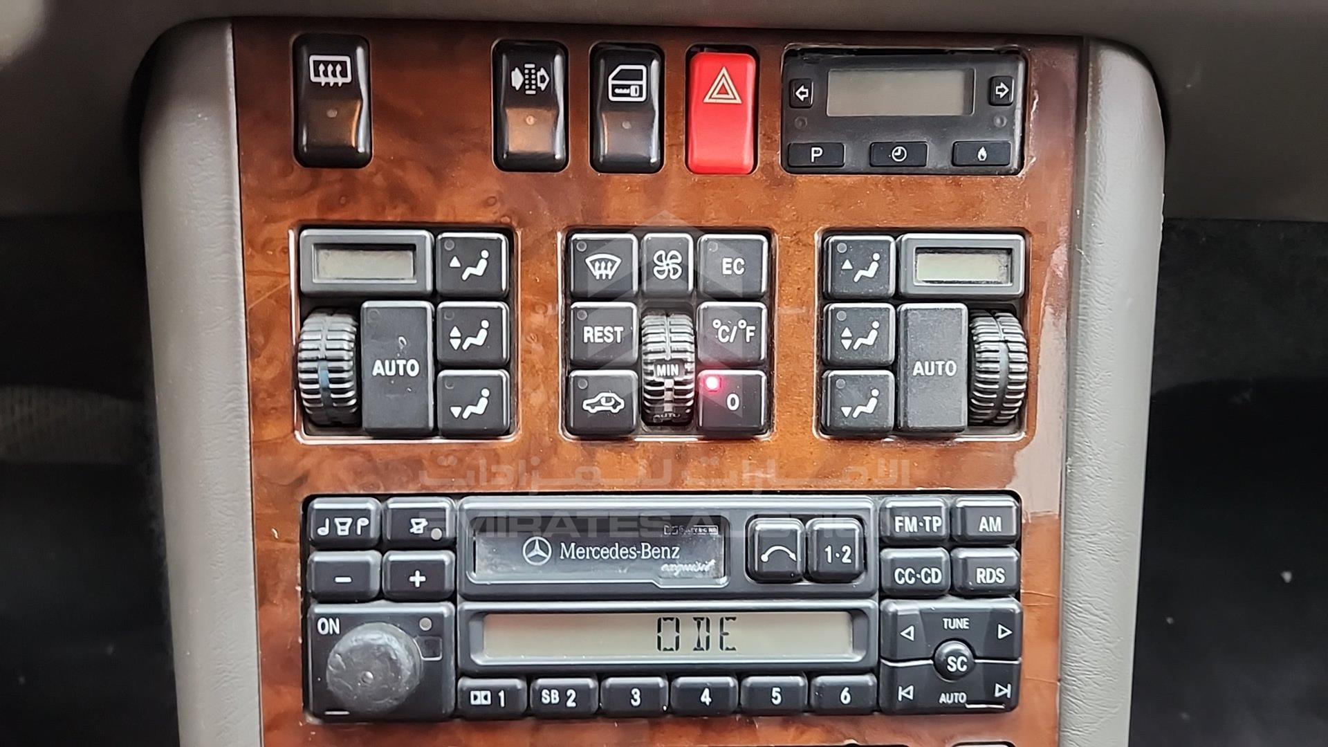 1994 MERCEDES CL 500 VIN: WDB1400701A196588