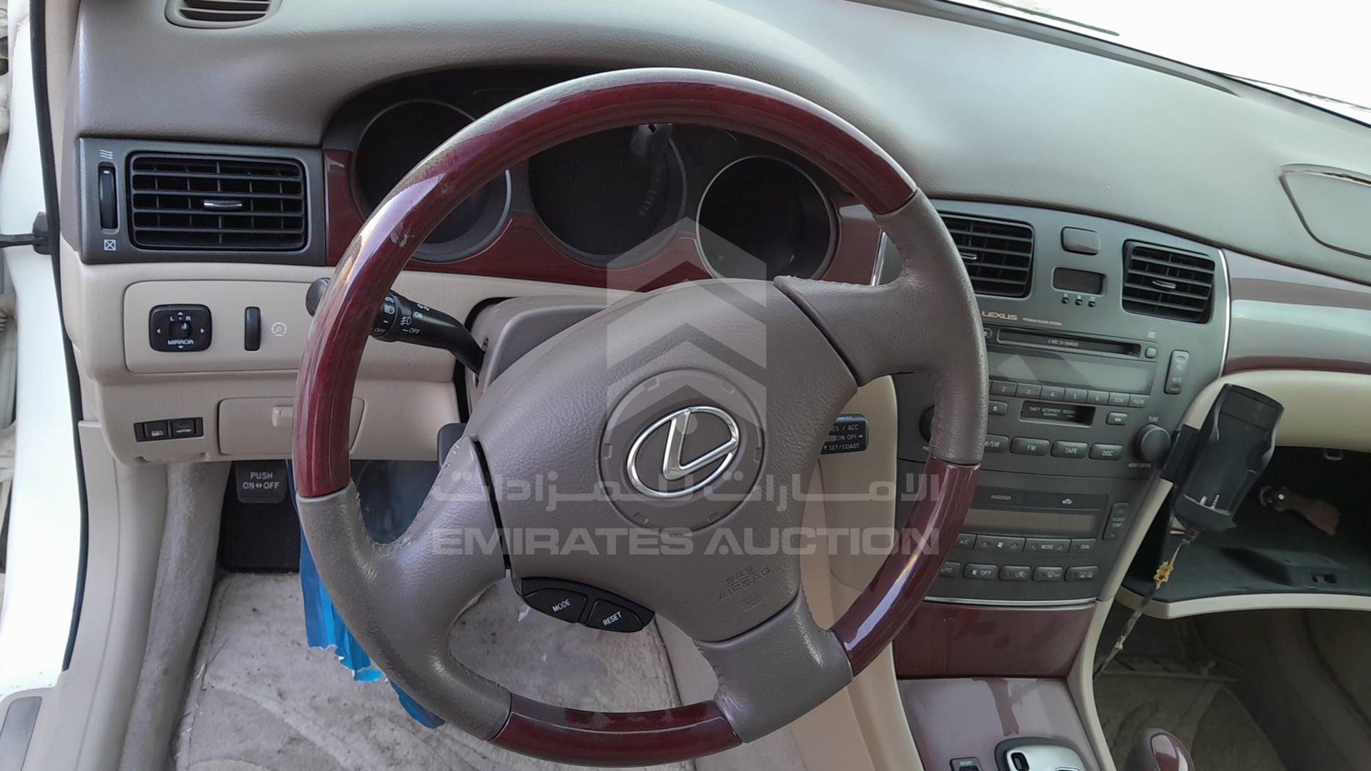 2003 LEXUS ES 300 VIN: JTHBF30G536012344