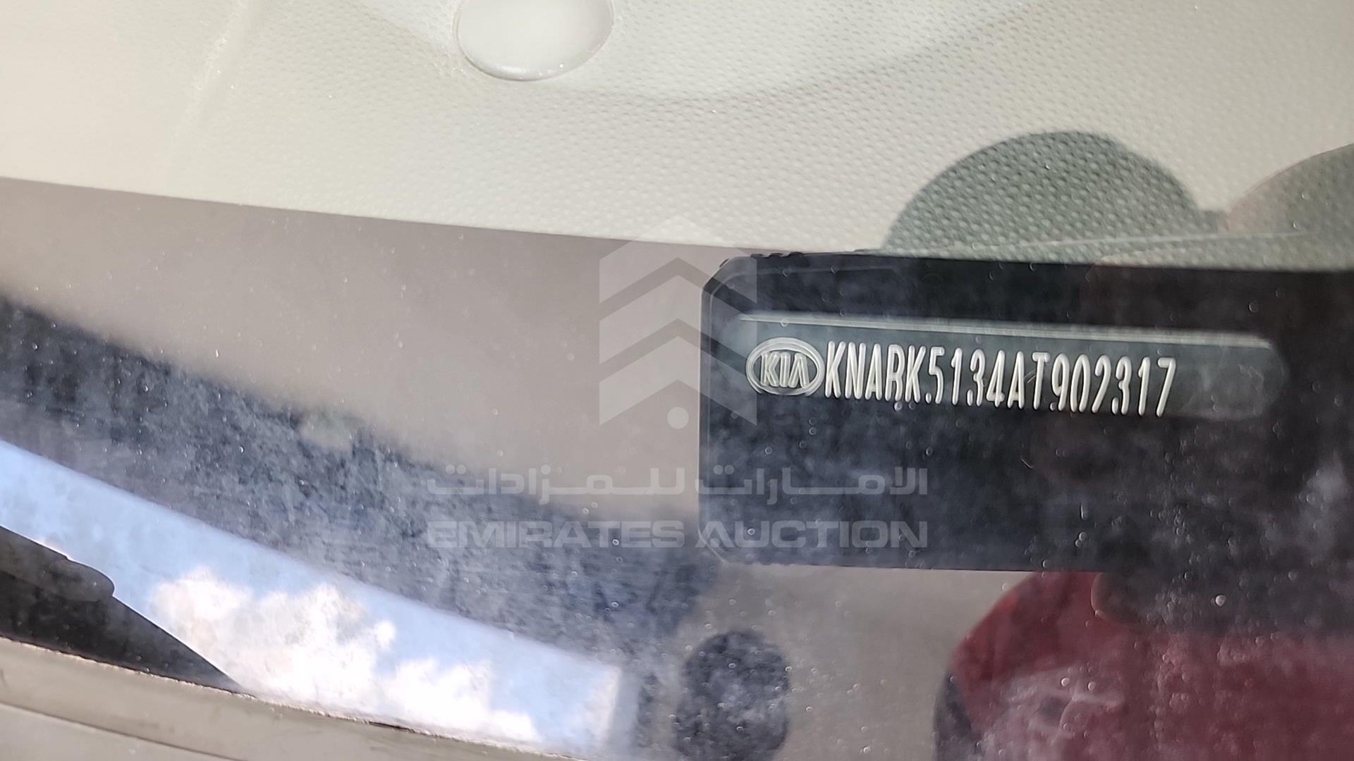 2010 KIA PICANTO VIN: KNABK5134AT902317