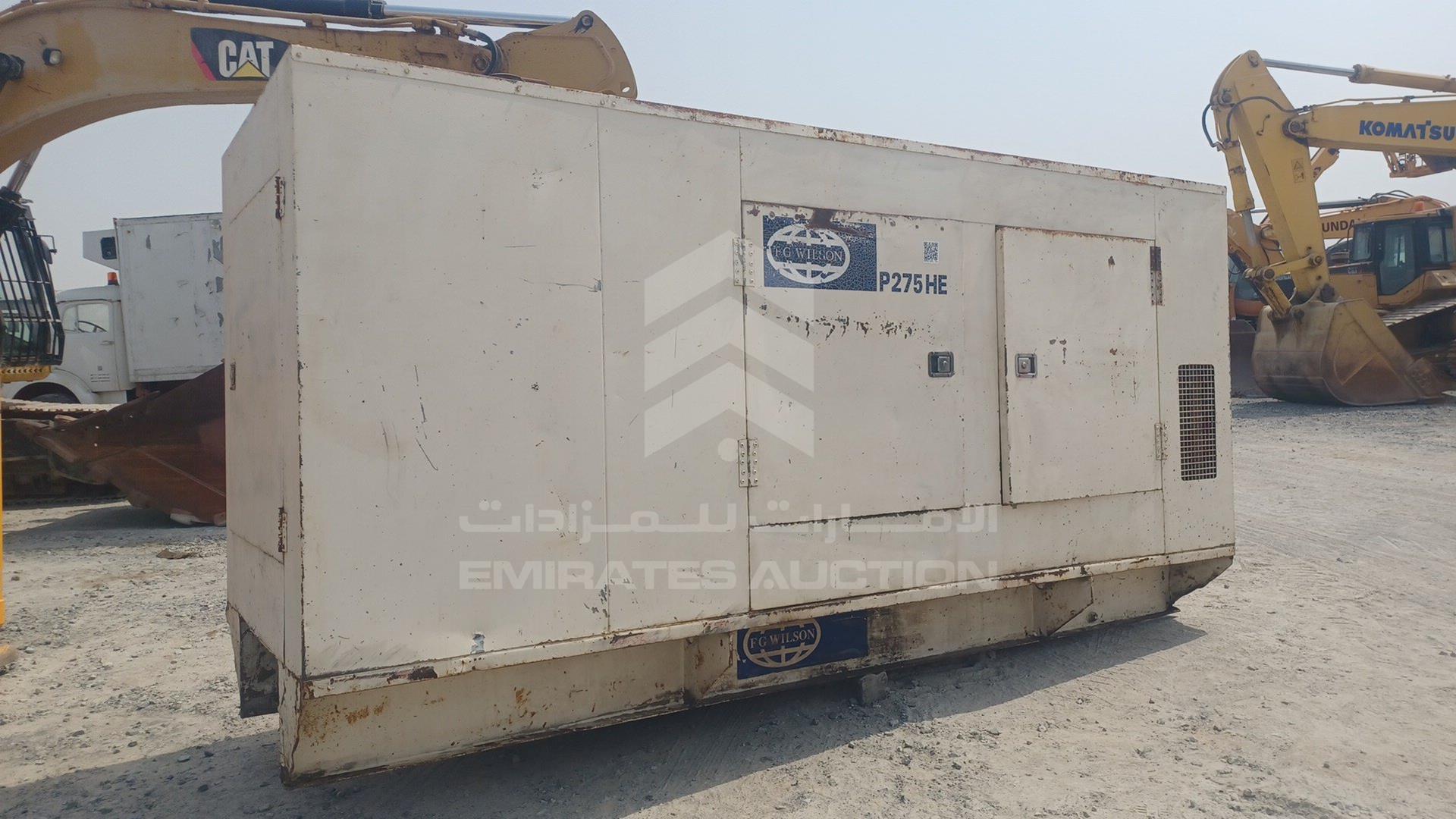 0 GENERATOR FG WILSON VIN: FGWNAV01EF0A12103