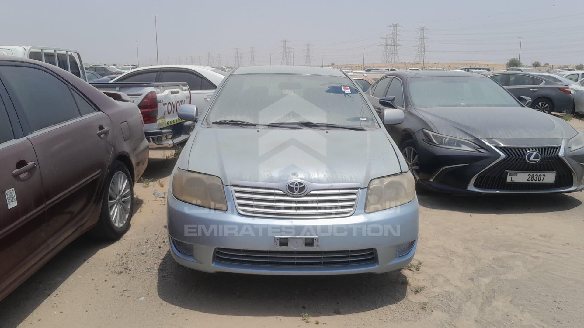 2005 TOYOTA COROLLA VIN: JTDBW23E753065976