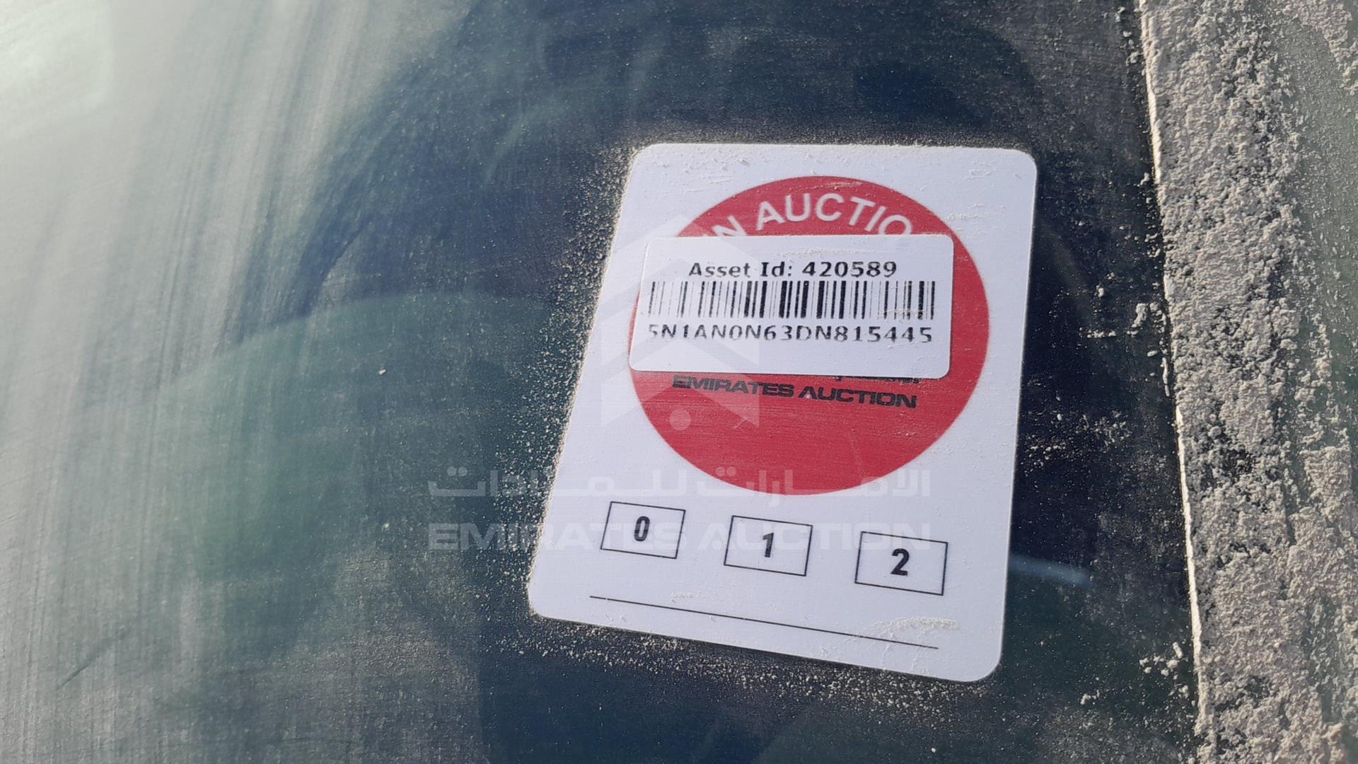 2013 NISSAN XTERRA VIN: 5N1AN0N63DN815445
