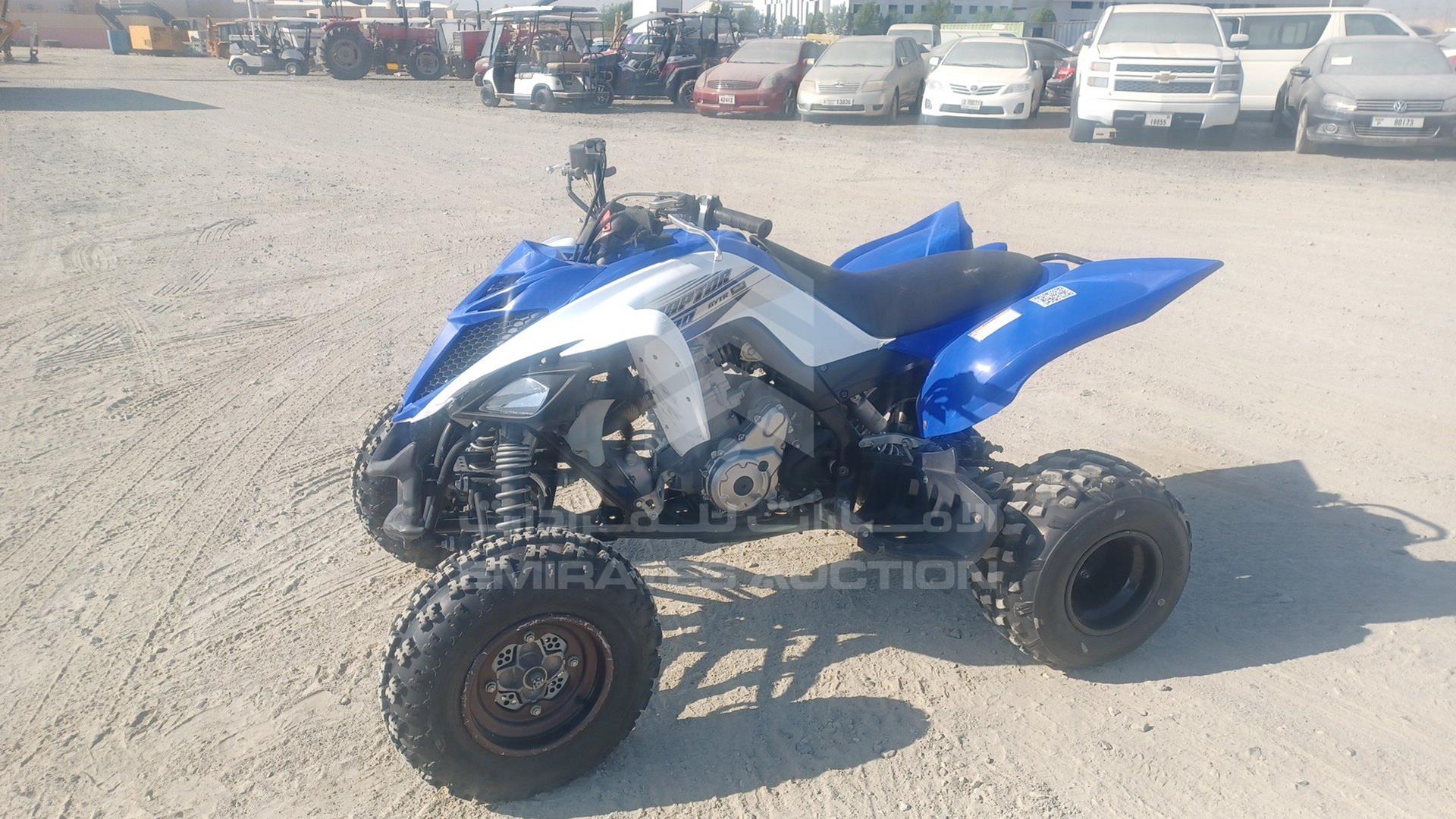 2017 YAMAHA RAPTOR VIN: 5Y4AM74Y8HA103679