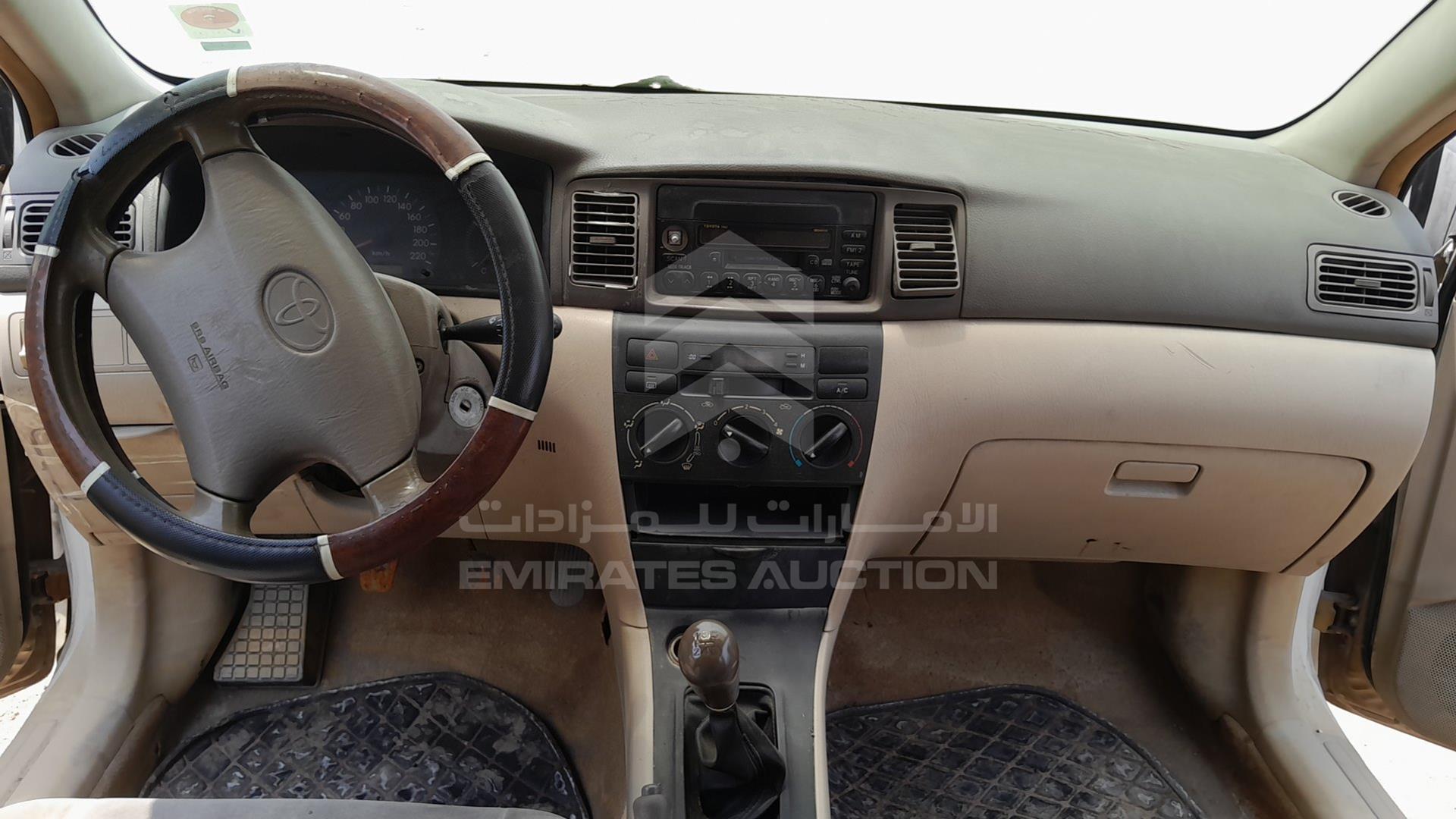 2002 TOYOTA COROLLA VIN: JTDBW23E920019823