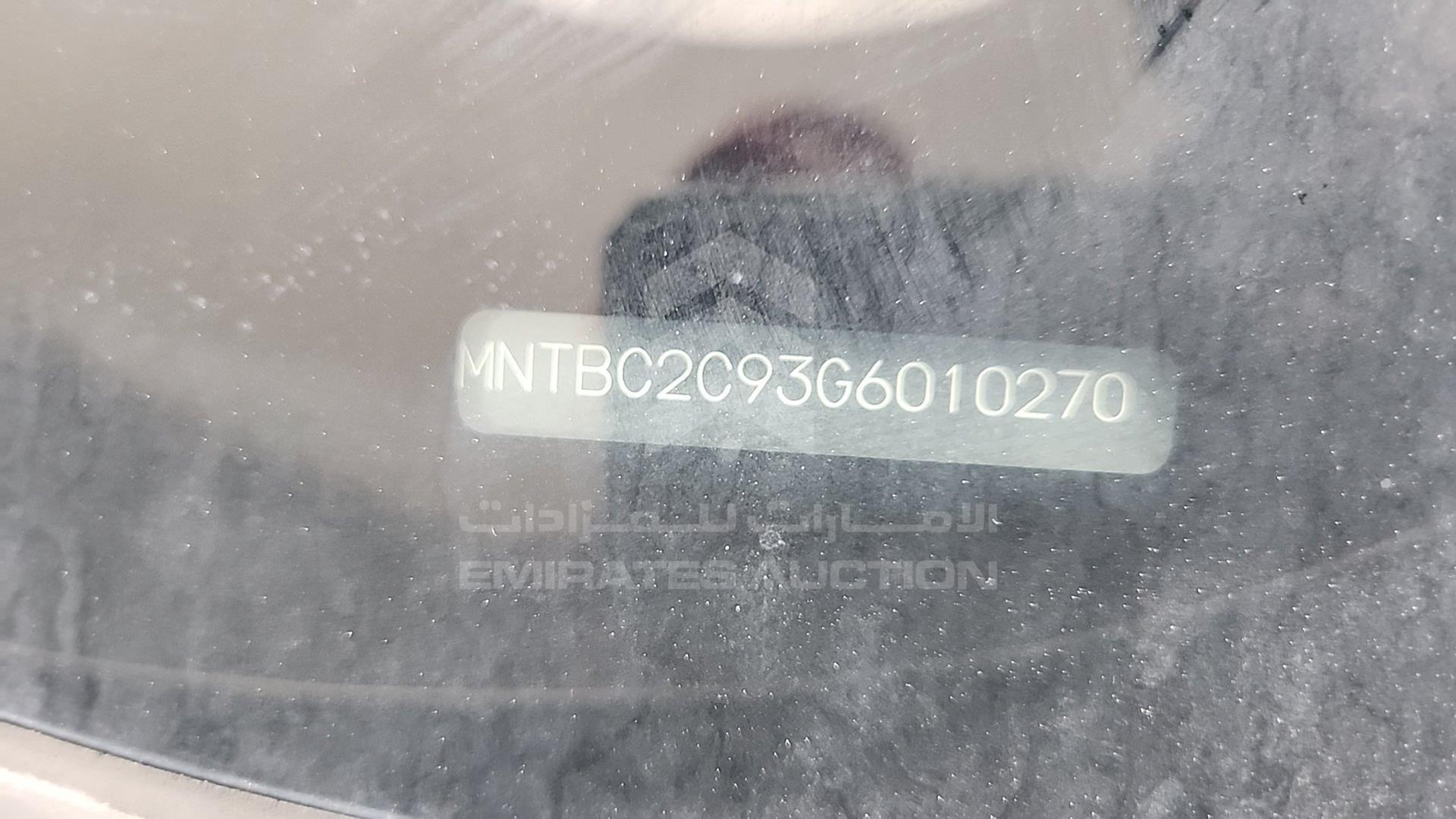 2016 NISSAN TIIDA VIN: MNTBC2C93G6010270