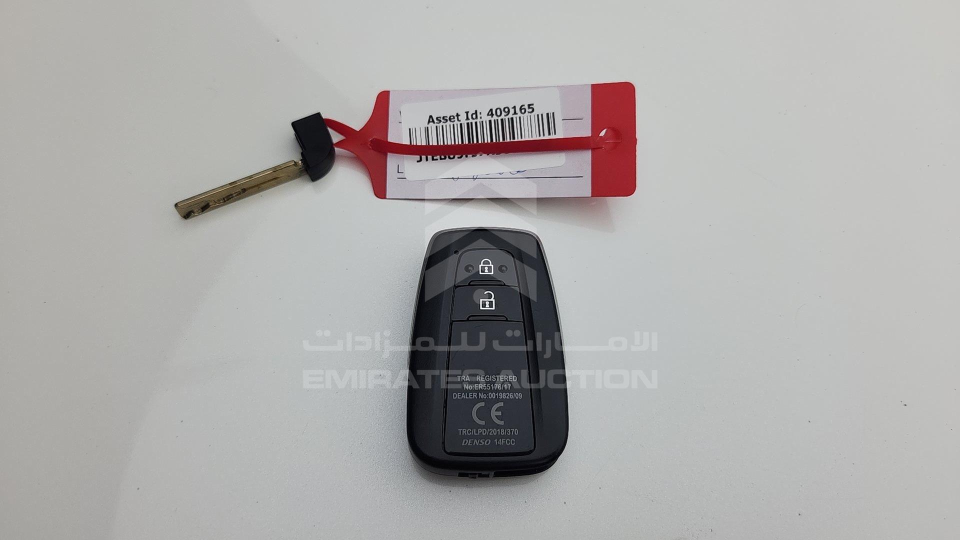 2019 TOYOTA PRADO VIN: JTEBU9FJ7K5087088