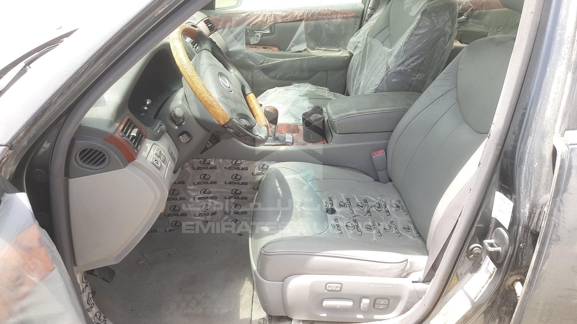2005 LEXUS LS 430 VIN: JTHBN36F855001736