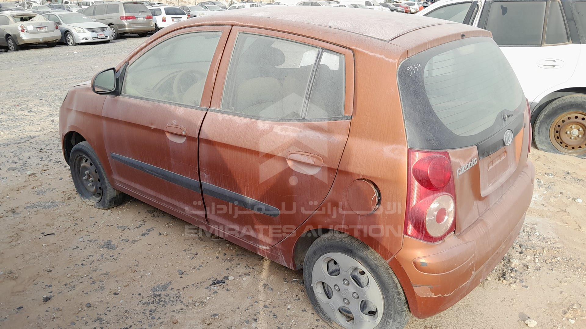 2009 KIA PICANTO VIN: KNABA24389T694712