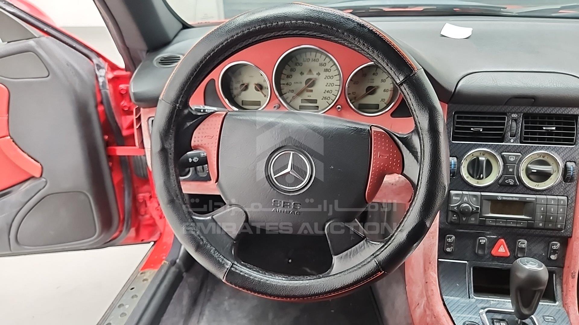 2000 MERCEDES SLK230 VIN: WDB1704471F115333
