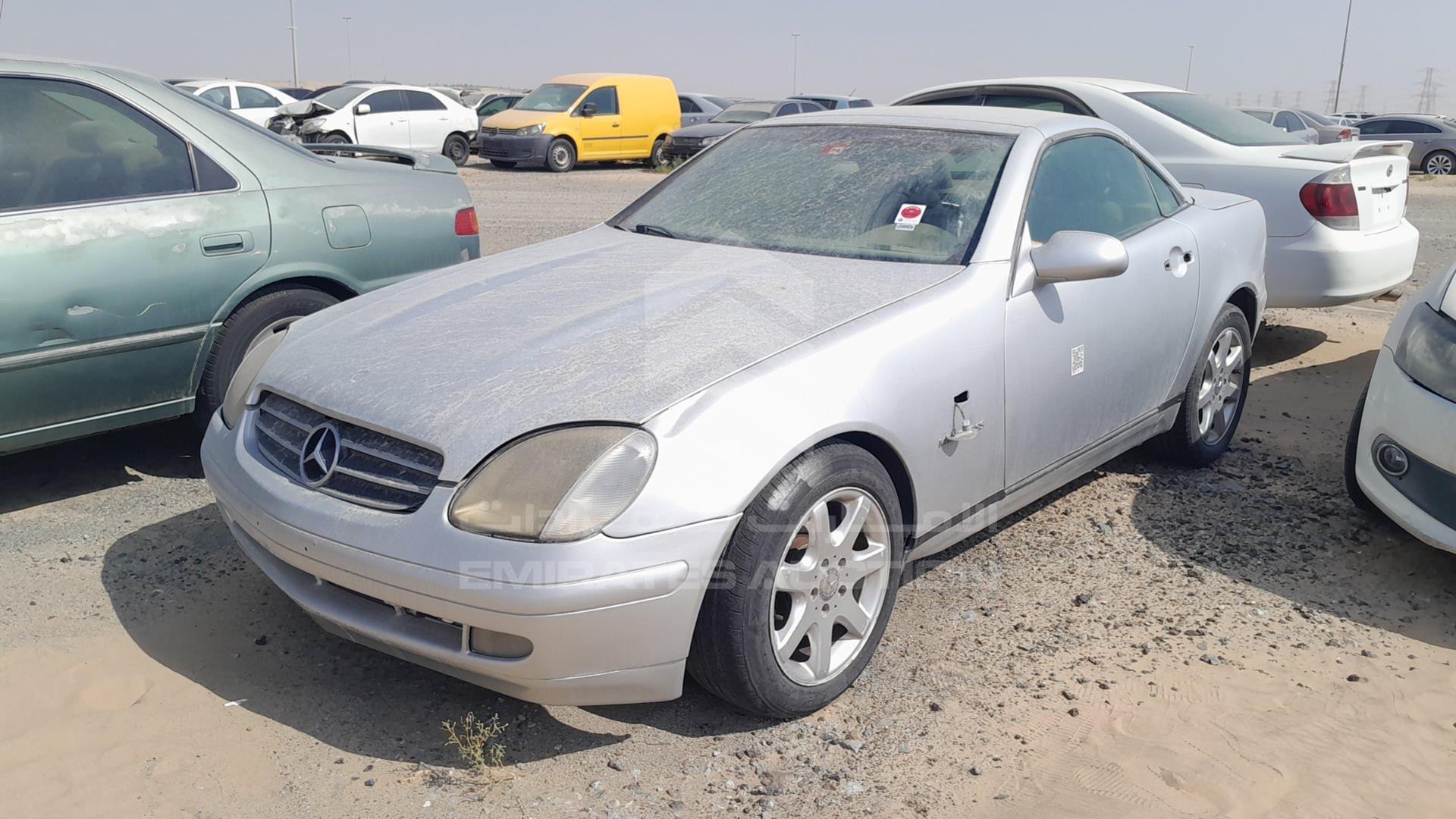 1997 MERCEDES SLK230 VIN: WDB1704471F006078