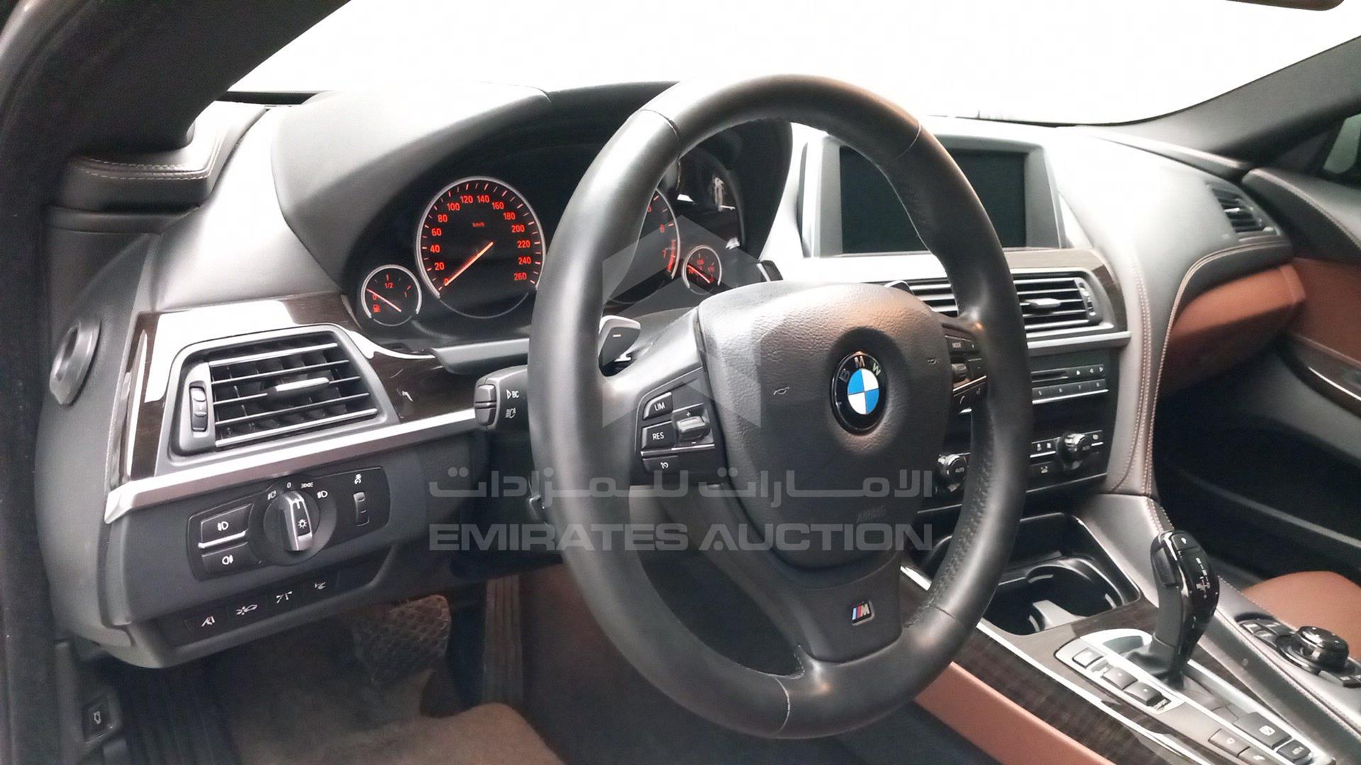2013 BMW 640I GRAN VIN: WBA6A0100DDY66489
