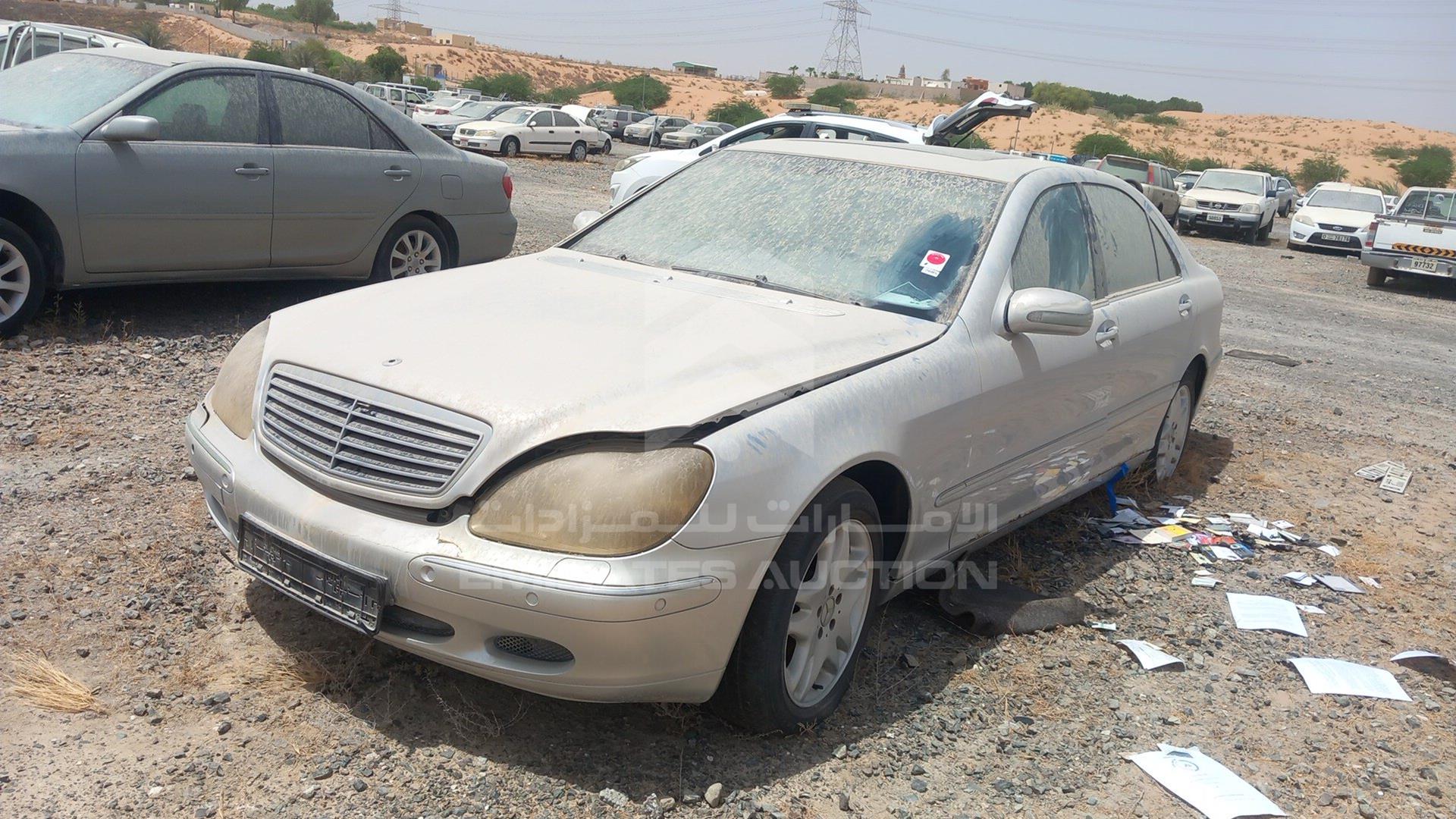 2002 MERCEDES S 320 VIN: WDB2201651A290613