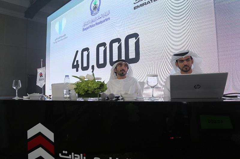 مزاد شرطة الشارقة العلني الخيري يكسر حاجز الـ25 مليون درهم